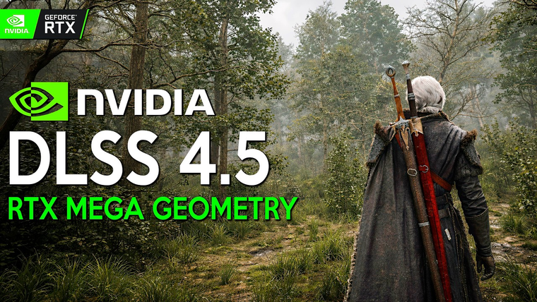⚡Техническое демо The Witcher 4 с RTX Mega Geometry Foliage ...