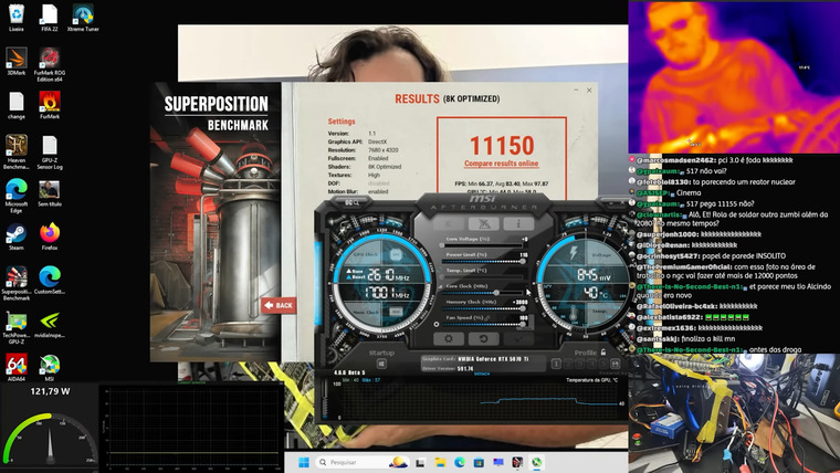 ⚡GeForce RTX 5070 Ti с дырой в PCB установила рекорд в Unigine ...