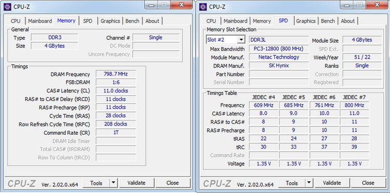 Обзор оперативной памяти SODIMM Netac Basic [NTBSD3N16SP-04] 4 ГБ ...