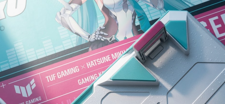 Обзор игровой клавиатуры ASUS RA09 TUF Gaming K3 Gen II Miku Edition от ...