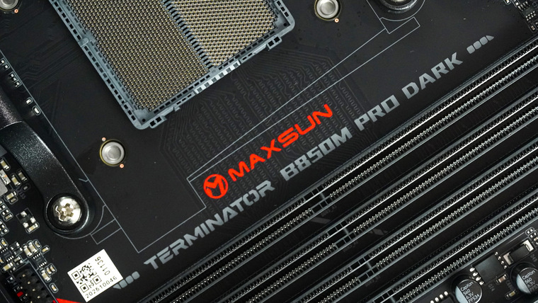 Обзор материнской платы MAXSUN Terminator B850M PRO DARK WIFI — неожиданный претендент на звание народной платы для Ryzen 9000