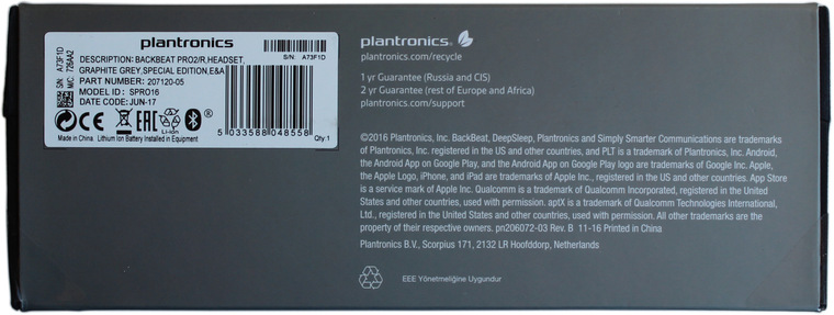 Plantronics BackBeat PRO 2 
