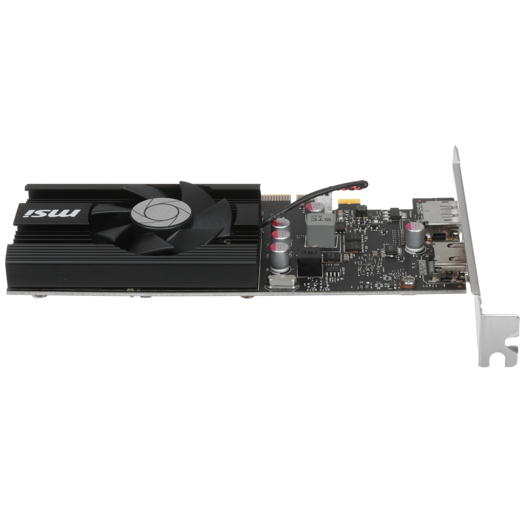 Видеокарта MSI GeForce GT 1030 4GD4 LP OC, 4 GB DDR4, 64 bit, DisplayPort, HDMI, GPU 1152 MHz, фото4