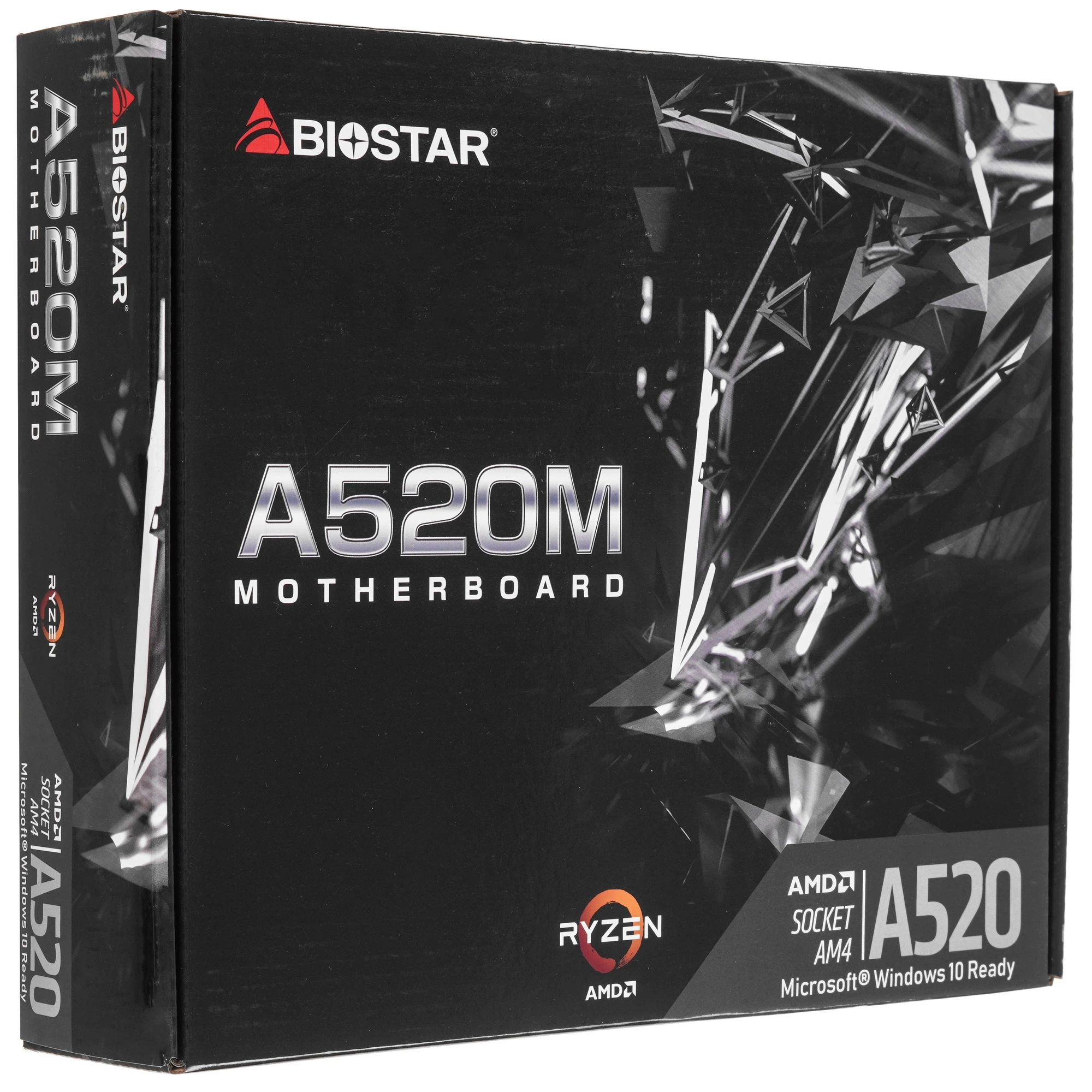 Материнская плата Biostar A520MHP, AM4, AMD A520, 2xDDR4, 4xSATA, 1xM.2, 1xPCIe 3.0 x16, 2xPCIe x1, HDMI, D-Sub, 1x 1Gb LAN, 6xUSB, 3x3.5 мм, 7.1, microATX, фото11