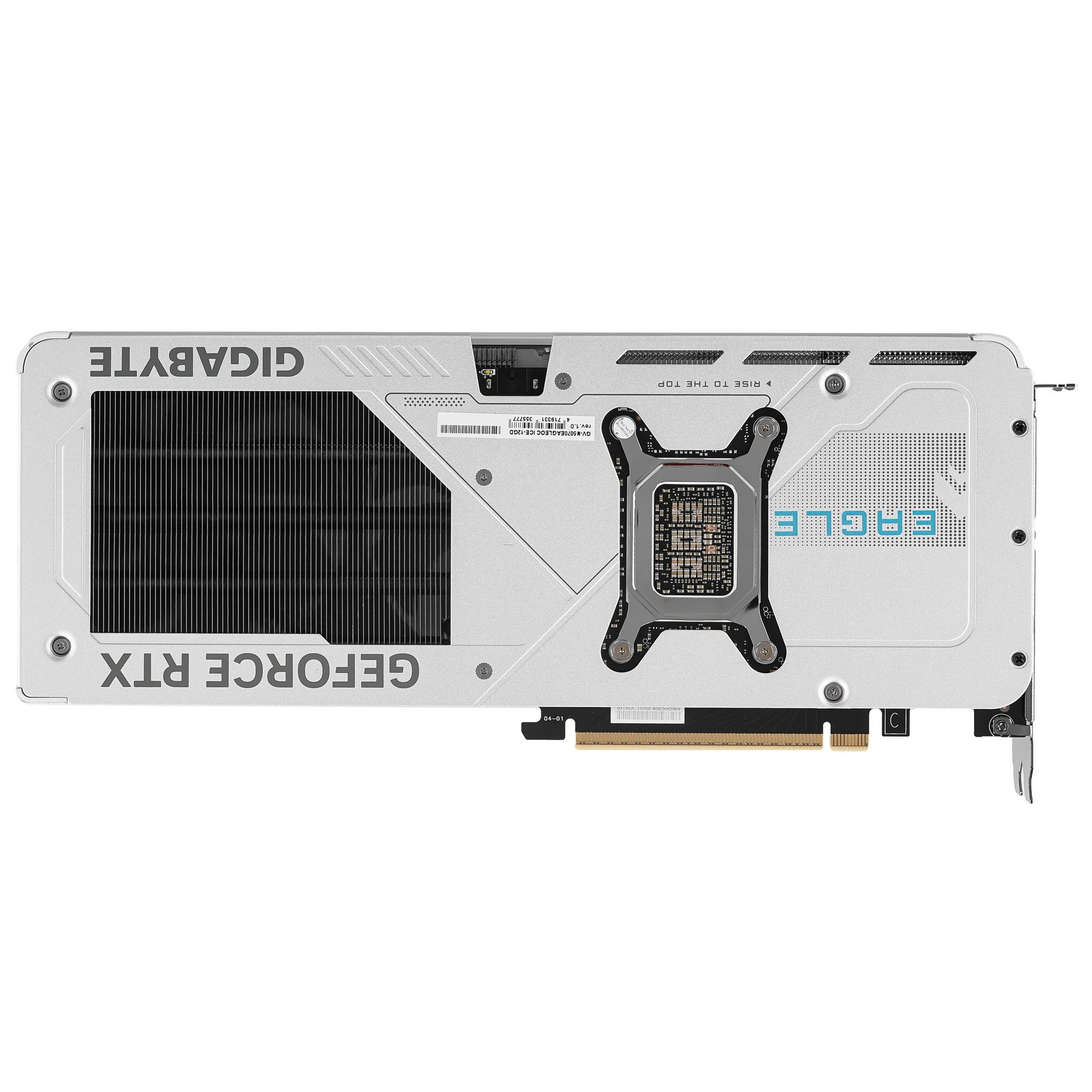 Видеокарта Gigabyte GeForce RTX 5070 EAGLE OC ICE, 12 GB GDDR7, 192 bit, 3xDisplayPort, HDMI, GPU 2805 MHz, фото13