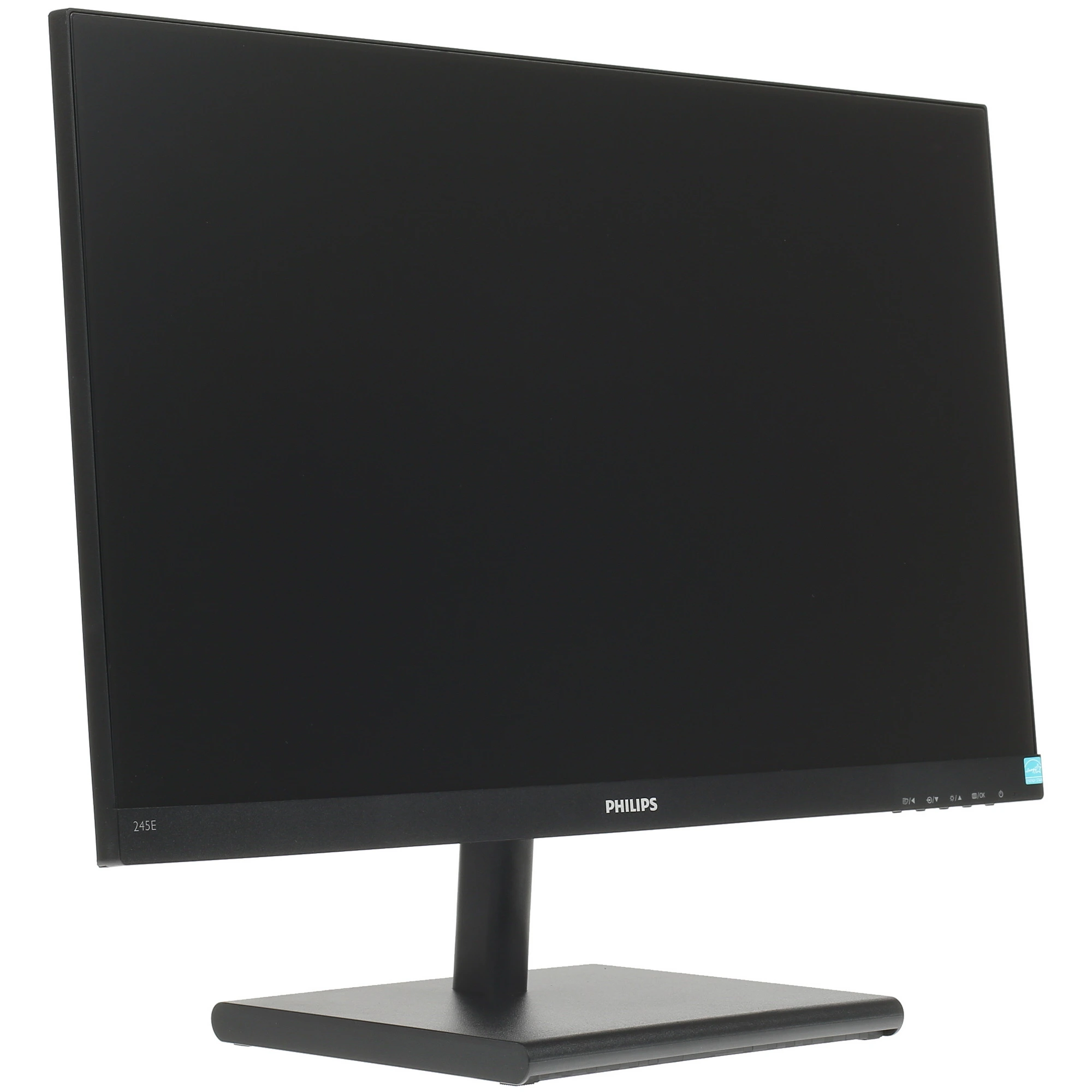 Монитор 23.8" Philips 245E1S IPS 2560x1440, 75 Гц, 4 мс, 16:9, 250 кд/м², HDMI, DisplayPort, VGA, FreeSync, Flicker Free, Low Blue Light, черный, вид 3
