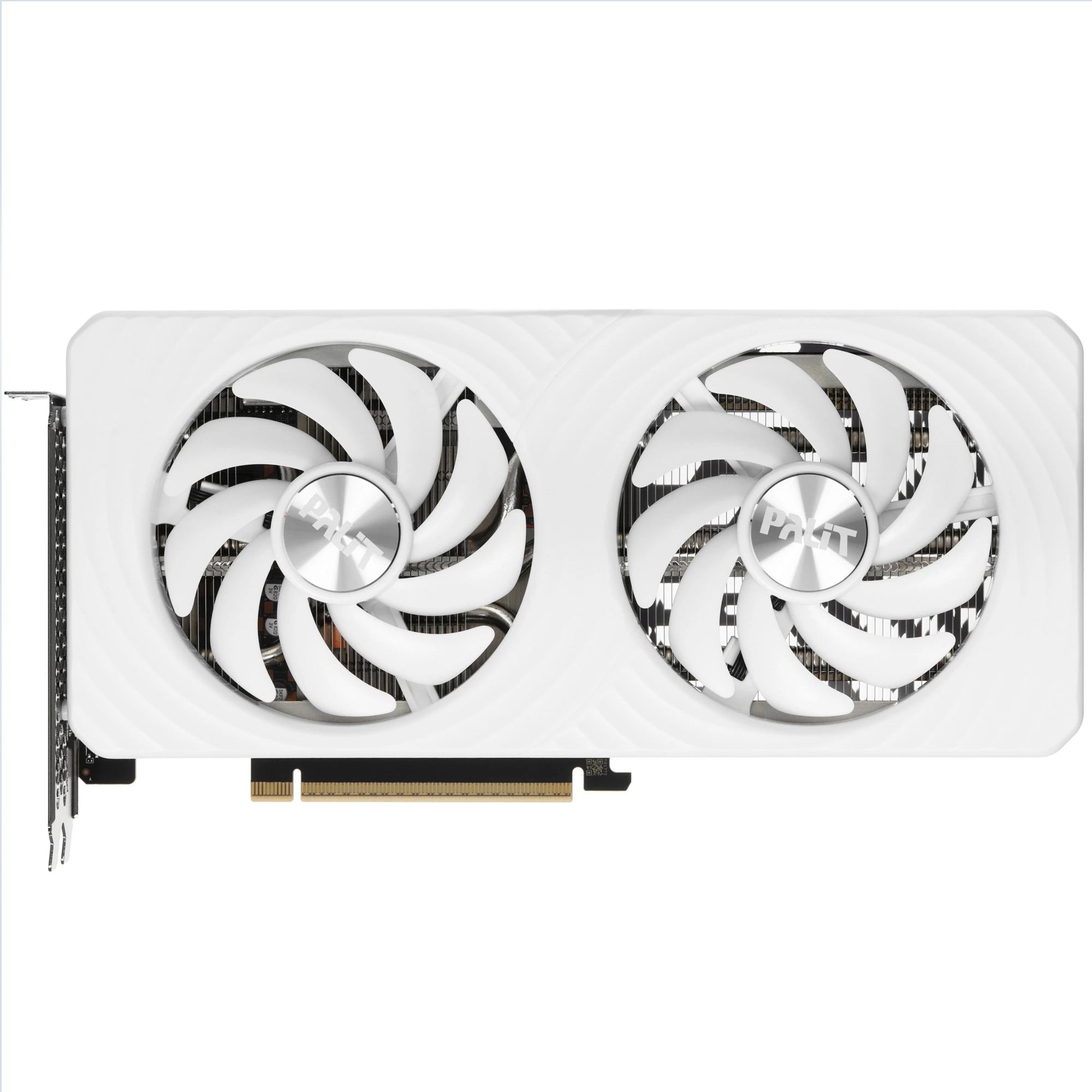Видеокарта Palit GeForce RTX 5060 Ti WHITE OC, 16 GB GDDR7, 128 bit, 3xDisplayPort, HDMI, GPU 2407 MHz