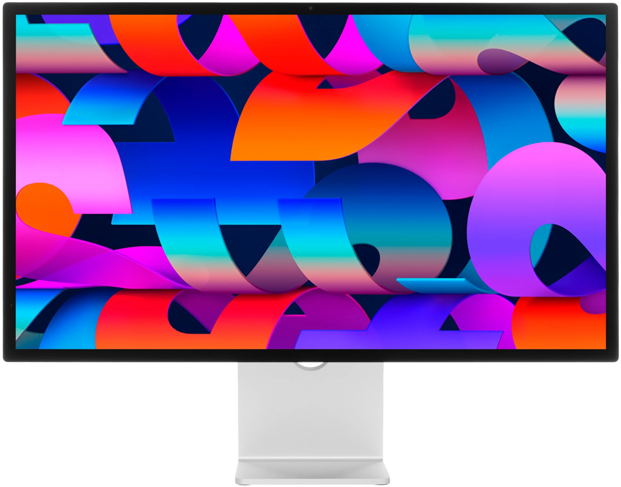 Монитор 27" Apple Studio Display IPS 5120x2880, 60 Гц, 16:9, 600 кд/м², Thunderbolt, USB Type-C, веб-камера, True Tone, регулировка по высоте серебристый