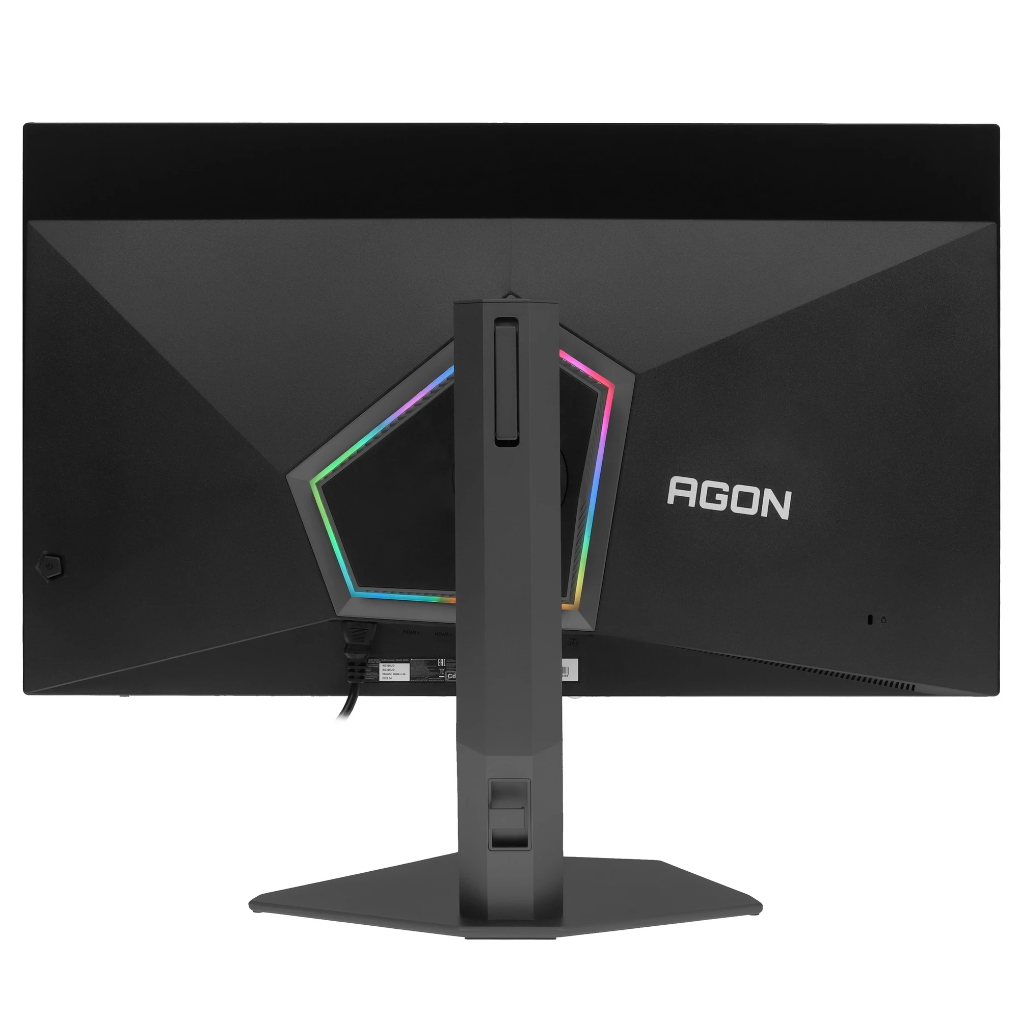 Монитор 31.5' AOC AGON PRO AG326UD QD-OLED 3840x2160, 165 Гц, 0.03 мс, 16:9, 1000 кд/м², 2xHDMI 2.1, DP 1.4, 3.5 Jack, USB Hub (3x USB 3.1), динамики (2x8 Вт), HDR10, Adaptive-Sync, G-Sync Compatible, черный, фото11
