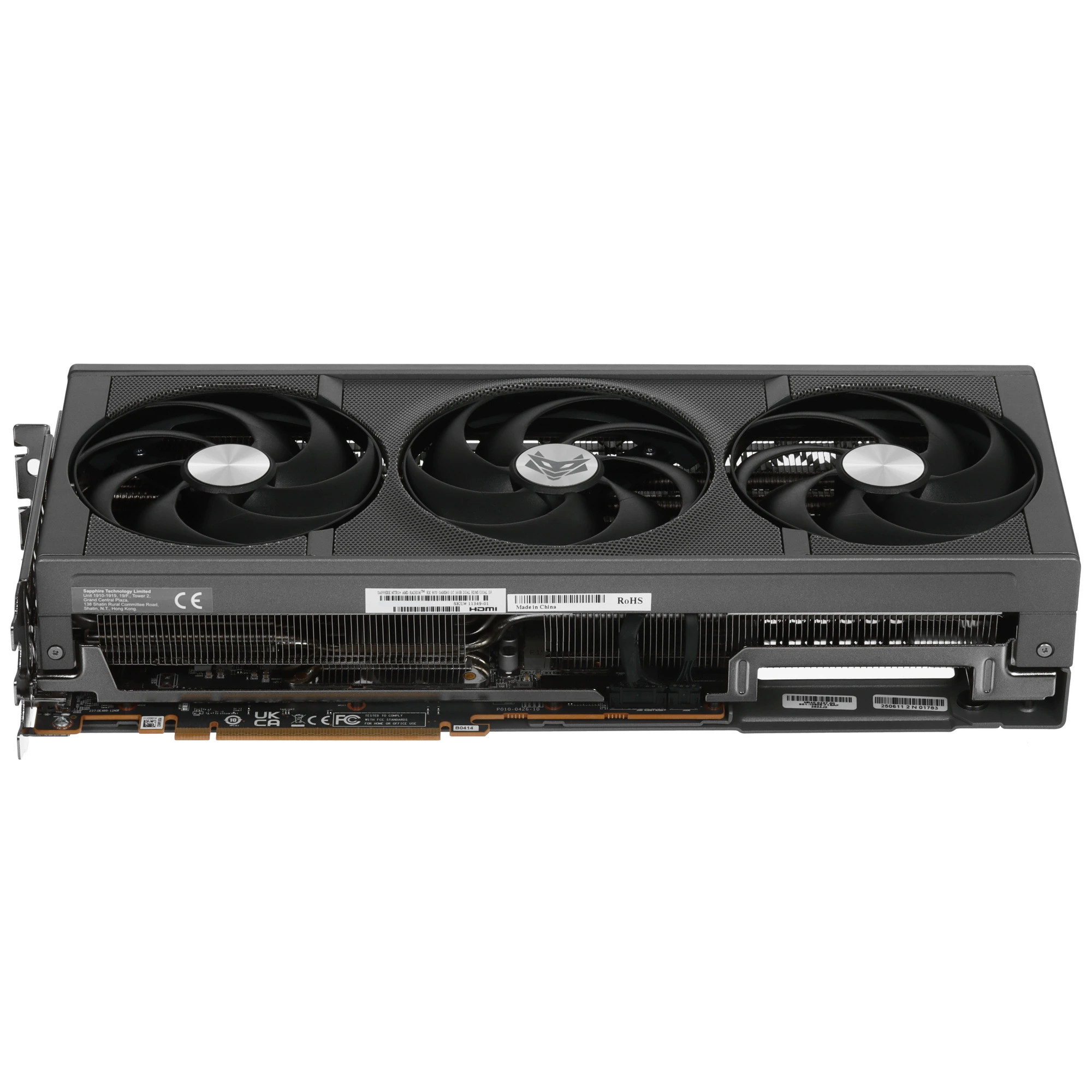Видеокарта Sapphire AMD Radeon RX 9070 Nitro+ OC, 16 GB GDDR6, 256 bit, 2xDisplayPort, 2xHDMI, GPU 2210 MHz, фото11