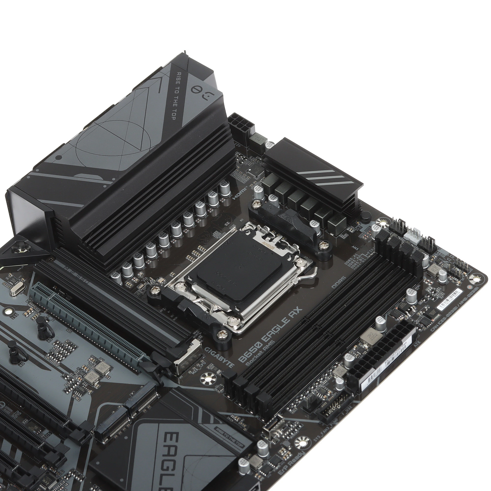 Материнская плата GIGABYTE B650 EAGLE AX (V1.1), AM5, AMD B650, 4xDDR5, 4xSATA, 3xM.2, 1xPCIe 4.0 x16, 3xPCIe 3.0 x1, DisplayPort, HDMI, 1xGb LAN, 3x3.5 мм, 7.1, ATX, фото12