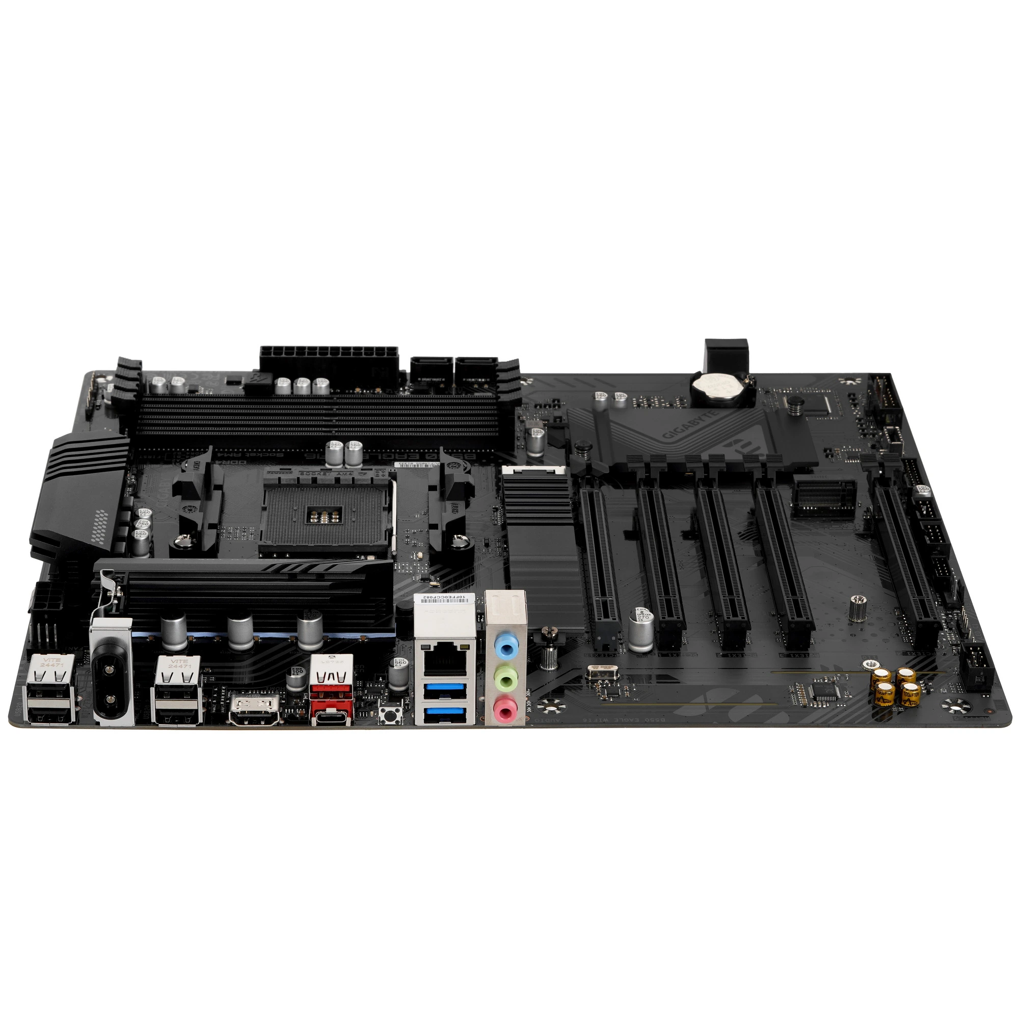 Материнская плата Gigabyte B550 EAGLE WIFI6, AM4, AMD B550, 4xDDR4, 4xSATA, 2xM.2, 3xPCIe x16, HDMI, 1xGb LAN, USB Type-C, 3x3.5 мм, 7.1, ATX, фото4