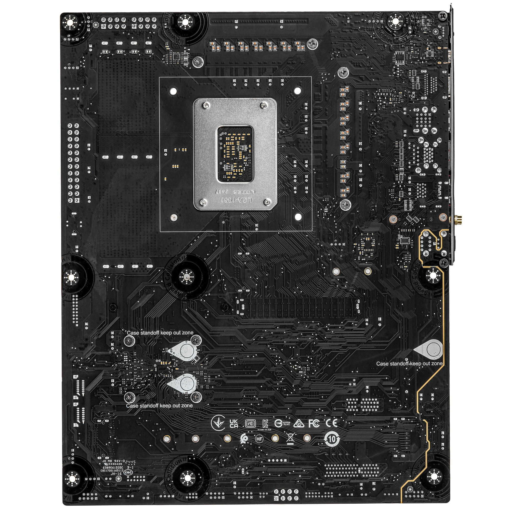 Материнская плата MSI MAG B860 TOMAHAWK WIFI, LGA1851, Intel B860, 4xDDR5, 4xSATA, 3xM.2, 1xPCIe 5.0 x16, DisplayPort, HDMI, USB Type-C, 1x5Gb LAN, Thunderbolt, 2x3.5 мм, 7.1, ATX, фото6