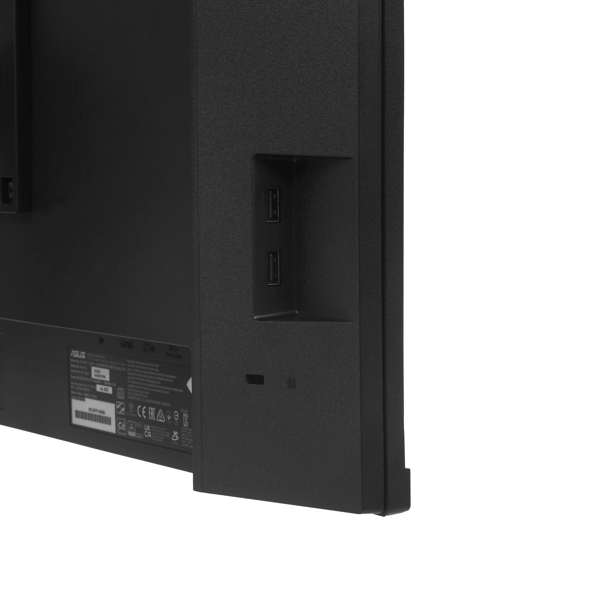Монитор 23.8' ASUS VA24ECPSN IPS 1920x1080, 75 Гц, 5 мс, 16:9, 300 кд/м², HDMI, DisplayPort, USB Type-C, RJ-45, трехсторонний безрамочный дизайн, Flicker Free, Low Blue Light, черный, фото7