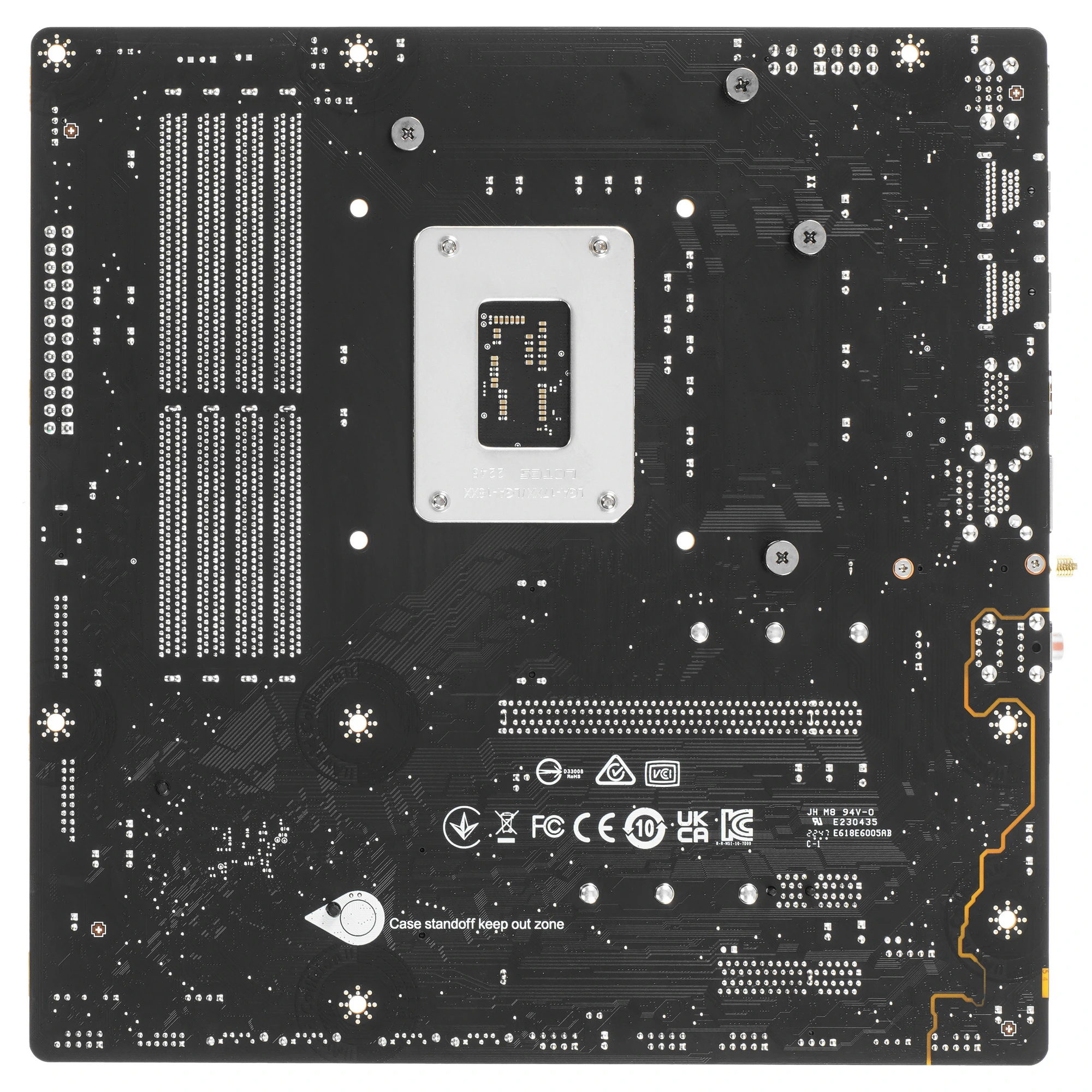 Материнская плата MSI PRO B760M-A WIFI DDR4, LGA1700, Intel B760, 4xDDR4, 4xSATA, 2xM.2, 2xPCIe x16, 1xPCIe x1, DisplayPort, HDMI, 1x2.5Gb LAN, 3x3.5 мм, 7.1, microATX, фото2