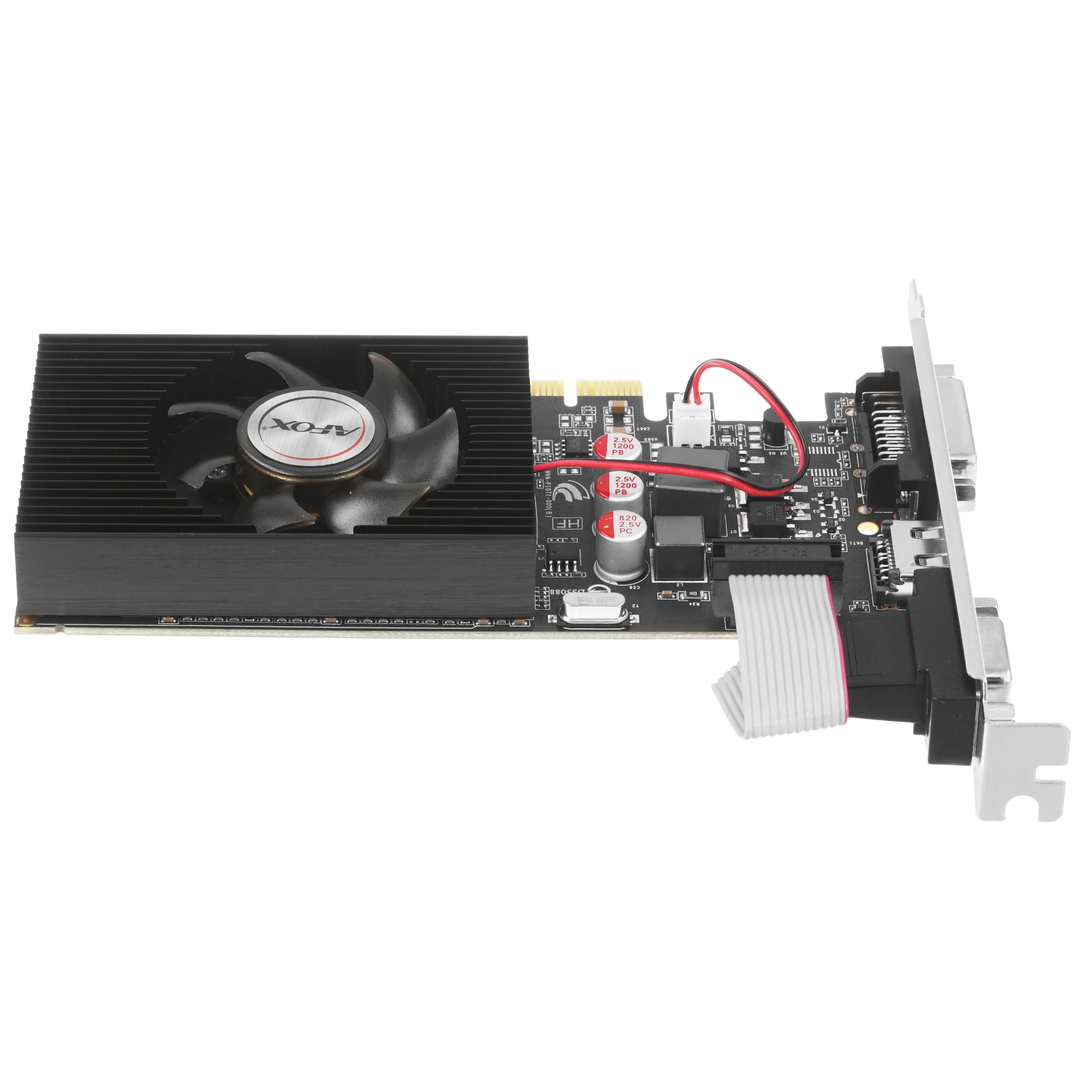 Видеокарта AFOX GeForce GT 730, 4 GB DDR3, 128 bit, HDMI, DVI-D, VGA, GPU 700 MHz, фото8