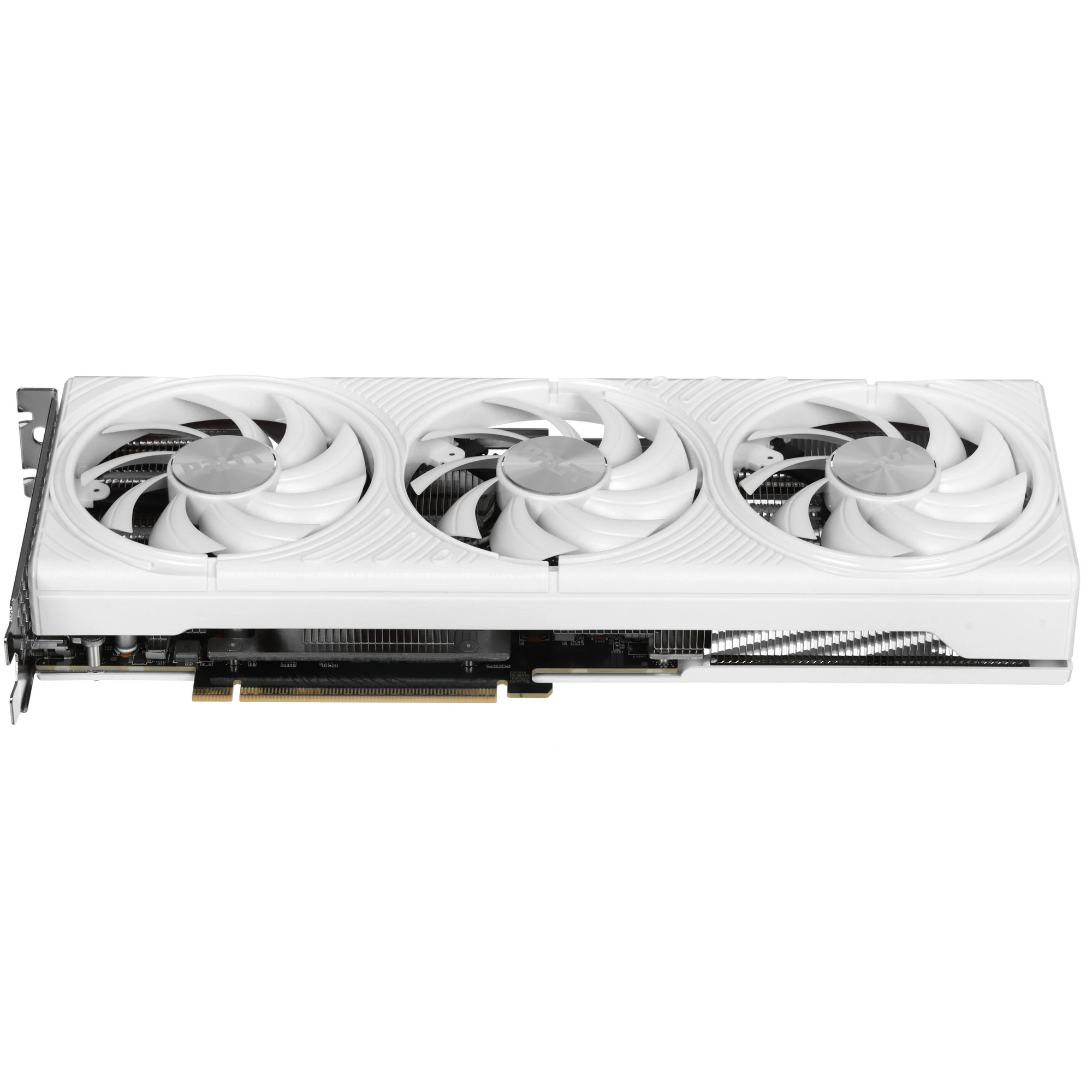 Видеокарта Palit GeForce RTX 5070 WHITE OC, 12 GB GDDR7, 192 bit, 3xDisplayPort, HDMI, GPU 2325 MHz, фото15