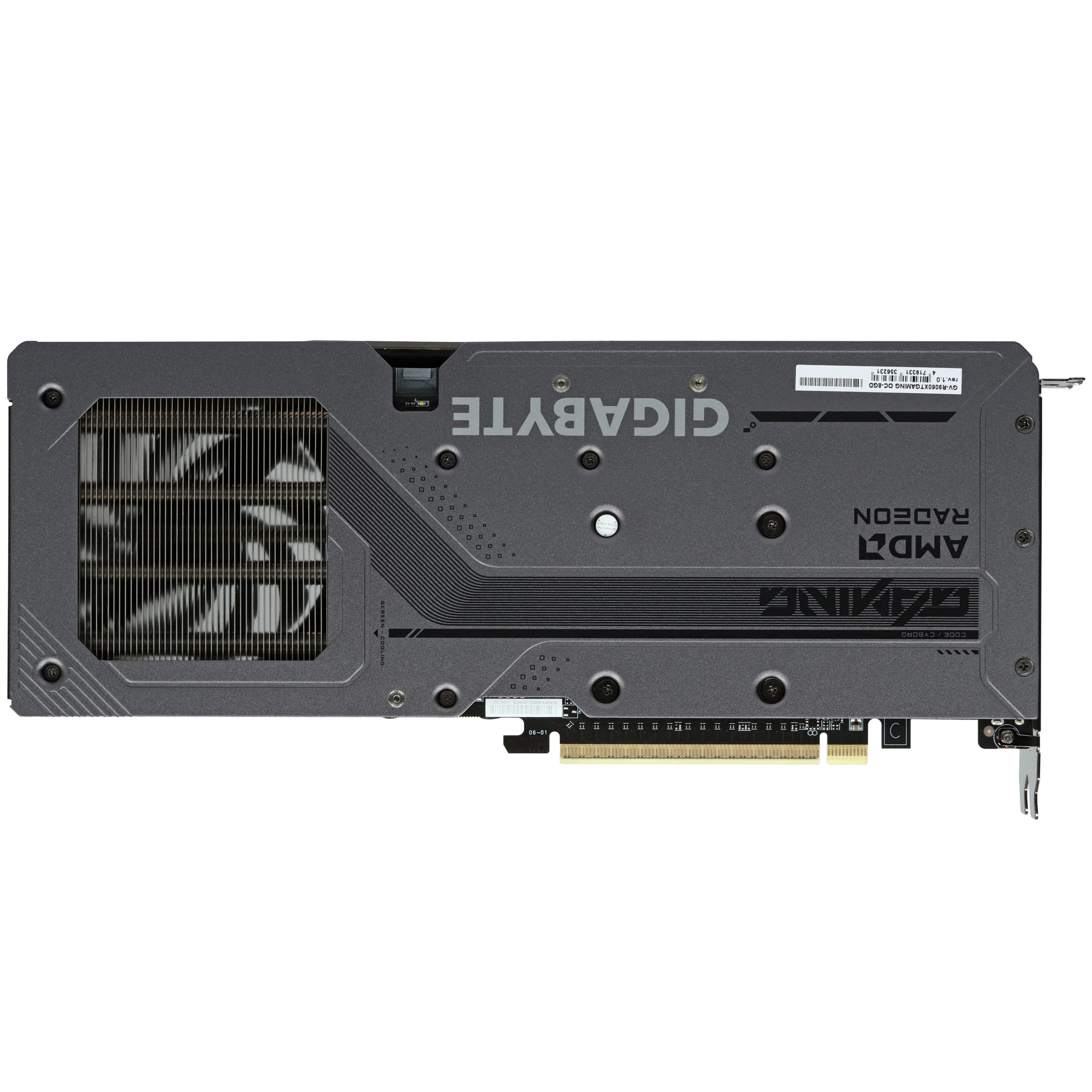 Видеокарта Gigabyte AMD Radeon RX 9060 XT GAMING OC, 8 GB GDDR6, 128 bit, 2xDisplayPort, HDMI, GPU 2780 MHz, фото2