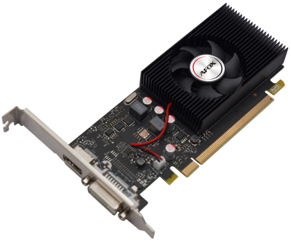 Видеокарта AFOX GeForce GT 1030, 2GB GDDR5, 64 bit, DVI-D, HDMI, GPU 1468 MHz, фото4