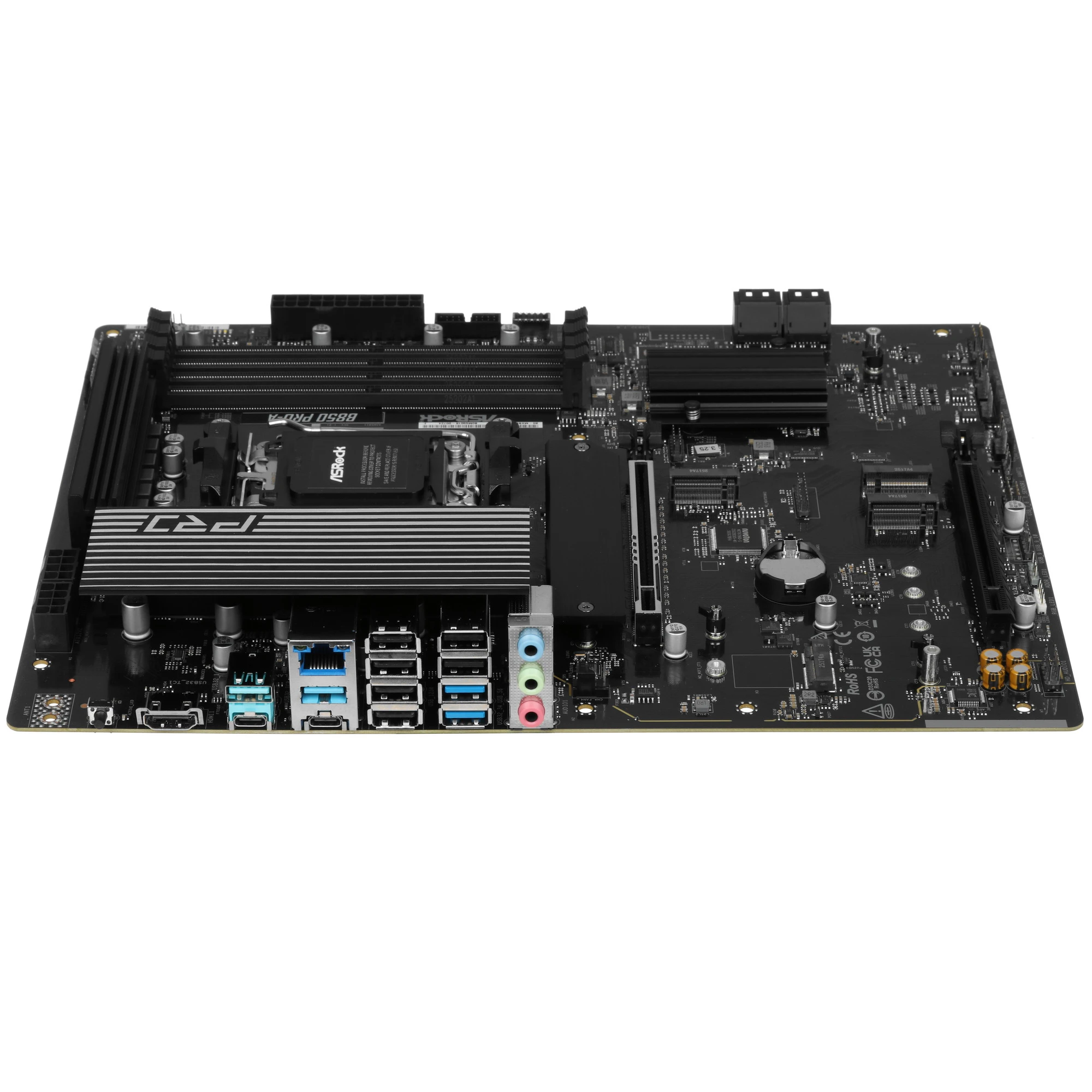 Материнская плата ASRock B850 Pro-A, AM5, AMD B850, 4xDDR5, 4xSATA, 4xM.2, 1xPCIe 5.0 x16, 1xPCIe 4.0 x4, 1xHDMI, 1xUSB-C, 1x2.5Gb LAN, 1xUSB-C 10Gbps, 1xUSB-C 5Gbps, 4xUSB-A 5Gbps, 6xUSB-A 2.0, 3x3.5 мм, 7.1, ATX, фото4