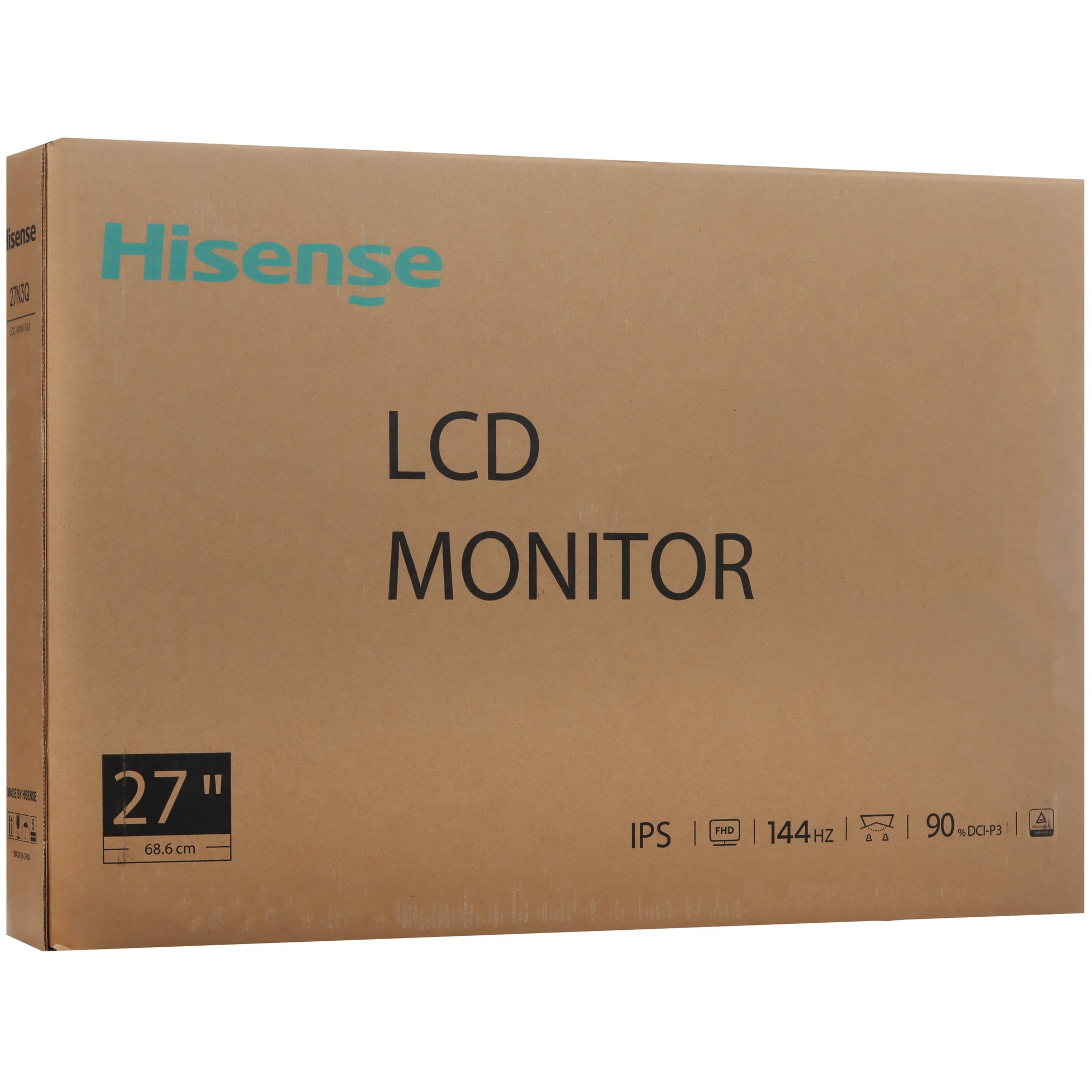 Монитор 27' Hisense 27N3Q IPS 1920x1080, 144 Гц, 5 мс, 16:9, 250 кд/м², HDMI 1.4, VGA, черный, фото13