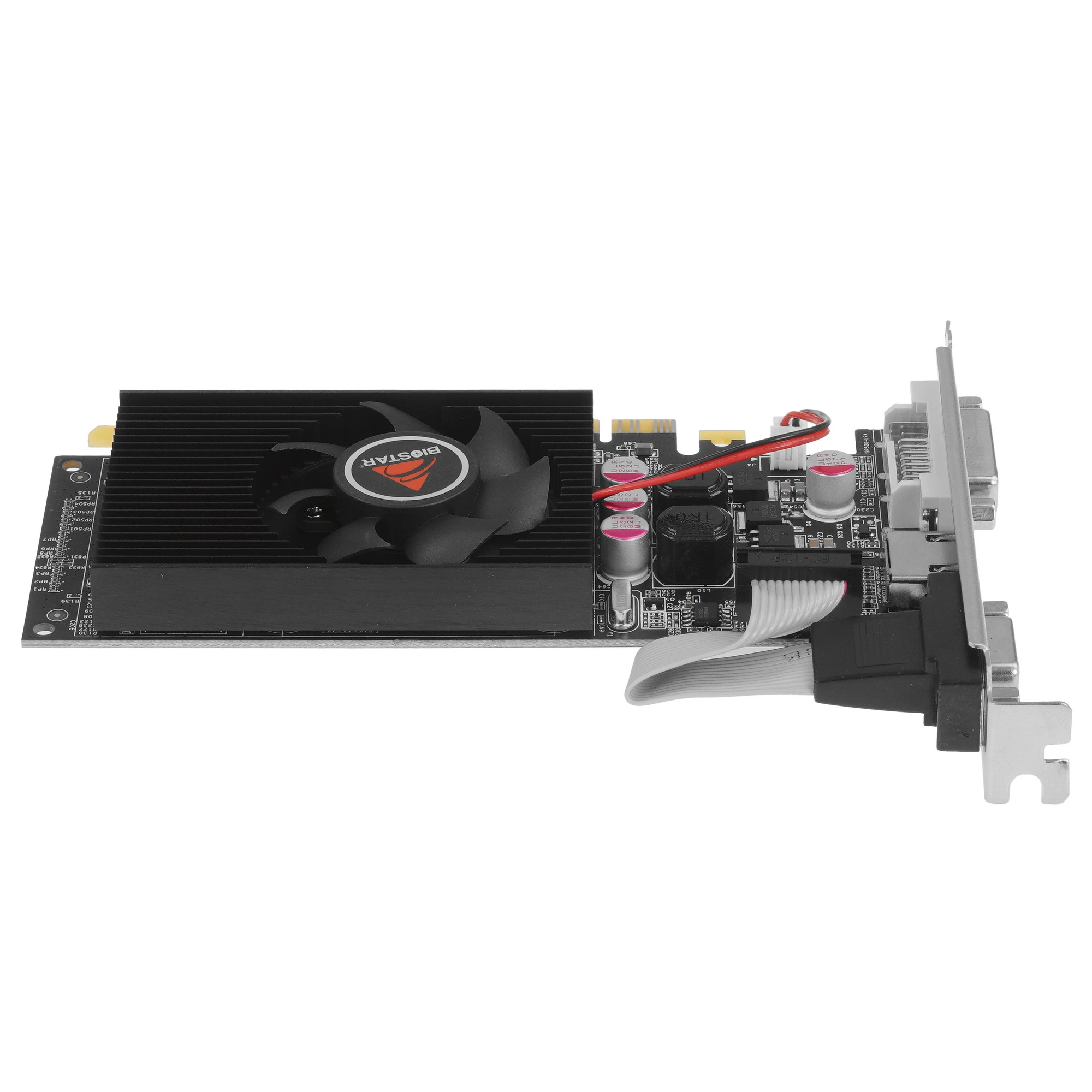 Видеокарта Biostar GeForce GT 610, 2 GB GDDR3, 64 bit, HDMI, DVI-D, VGA, GPU 810 MHz