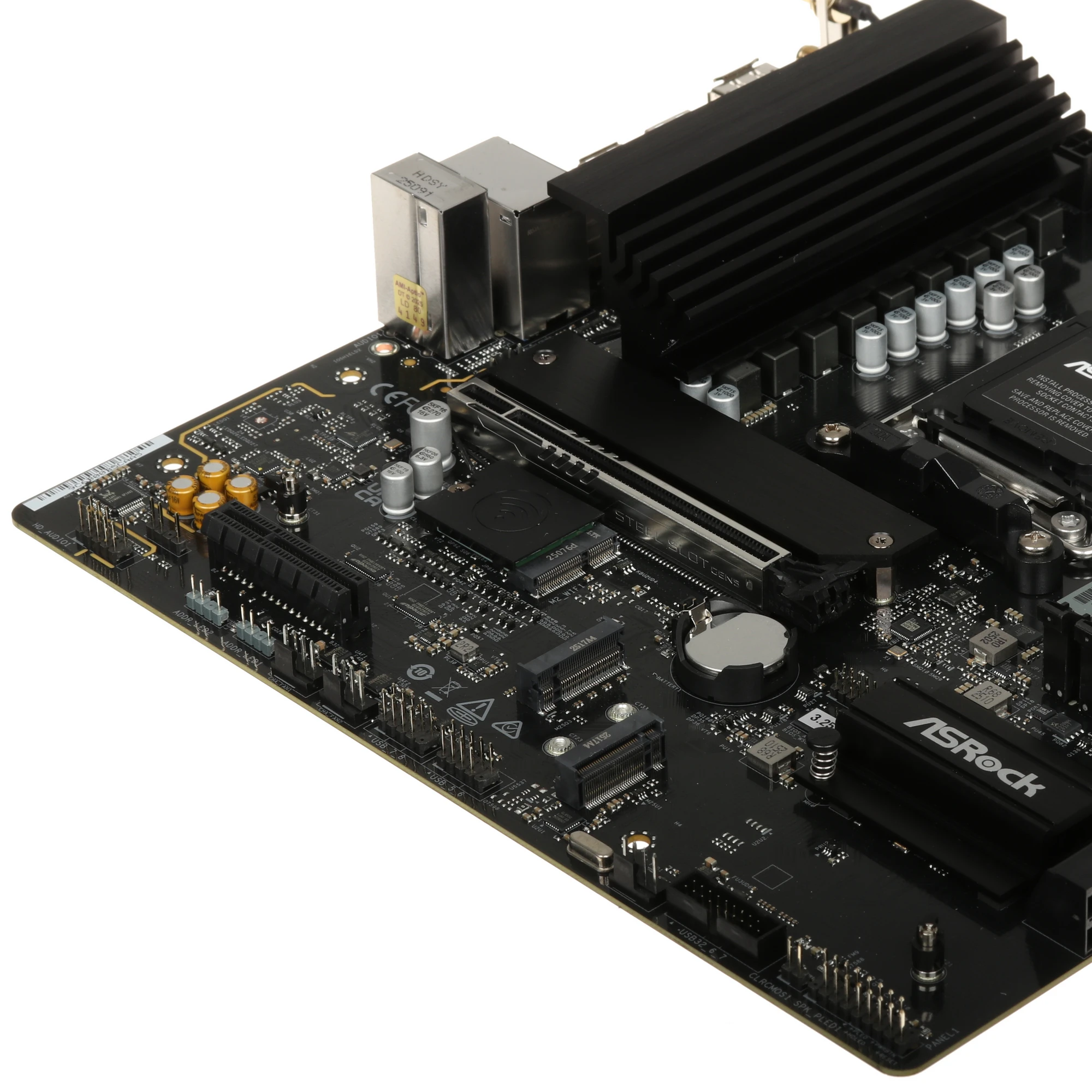 Материнская плата ASRock B850M PRO-A WIFI, AM5, AMD B850, 4xDDR5, 4xSATA, 3xM.2, 1xPCIe 5.0 x16, 1xPCIe 3.0 x4, 1xDP, 1xHDMI, 1x2.5Gb LAN, Wi-Fi 6E, Bluetooth 5.2, 1xUSB-C 10Gbps, 1xUSB-A 10Gbps, 2xUSB-A 5Gbps, 4xUSB-A 2.0, 3x3.5 мм, 7.1, mATX, фото4