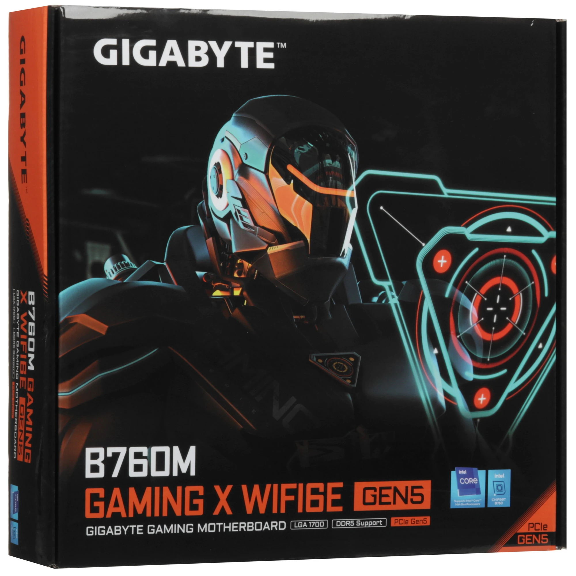 Материнская плата Gigabyte B760M GAMING X WIFI6E GEN5, LGA1700, Intel B760, 4xDDR5, 4xSATA, 2xM.2, 1xPCIe 5.0 x16, 1xPCIe 3.0 x4, 1xHDMI, 1xDP, 1x2.5Gb LAN, Wi-Fi 6E, Bluetooth 5.3, 3xUSB-A 5Gbps, 5xUSB-A 2.0, 3x3.5 мм, 7.1, mATX, фото13