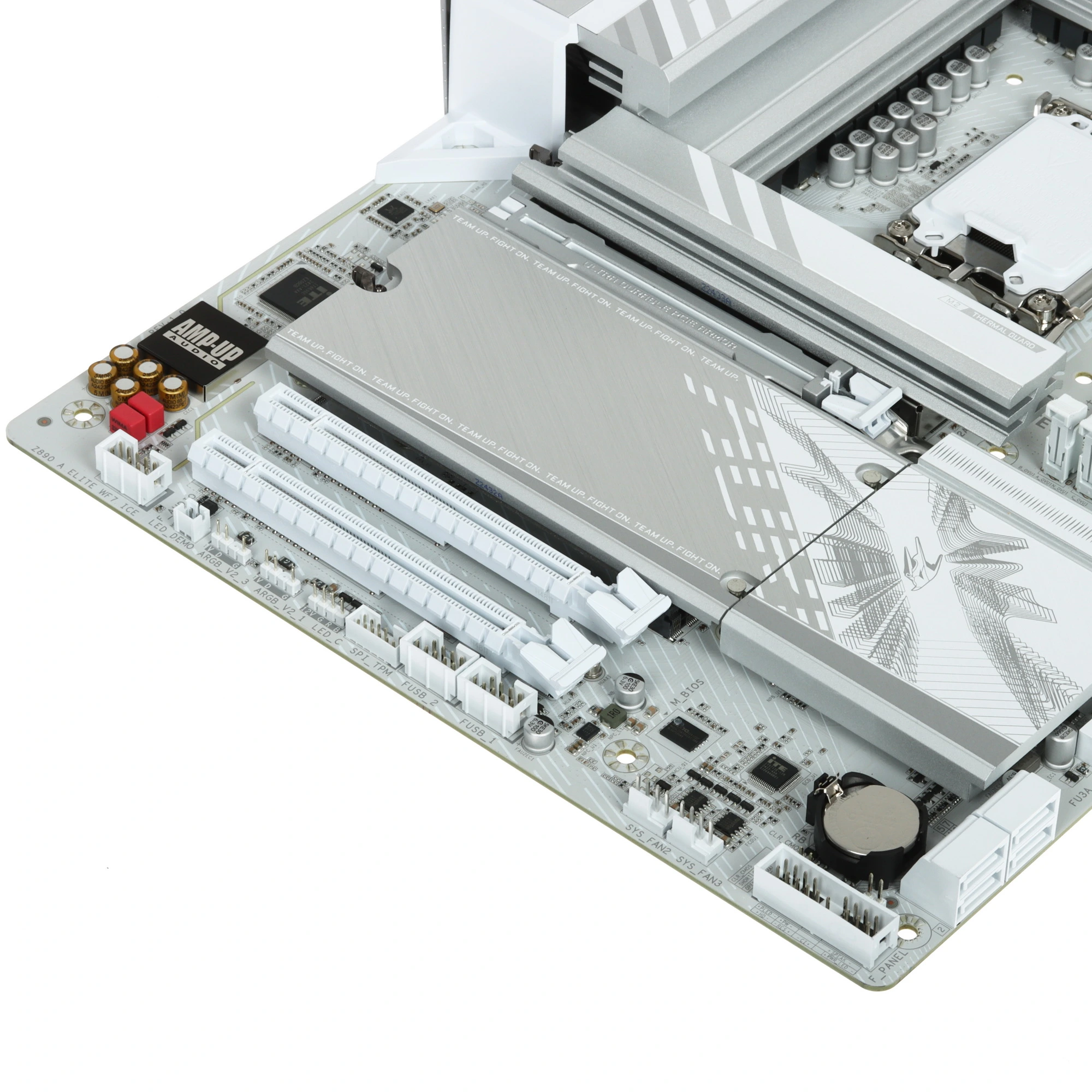 Материнская плата GIGABYTE Z890 AORUS ELITE WIFI7 ICE, LGA1851, Intel Z890, 4xDDR5, 4xSATA, 4xM.2, 1xPCIe 5.0 x16, DisplayPort, USB Type-C, 1x2.5Gb LAN, Thunderbolt, 2x3.5 мм, 7.1, ATX, фото7