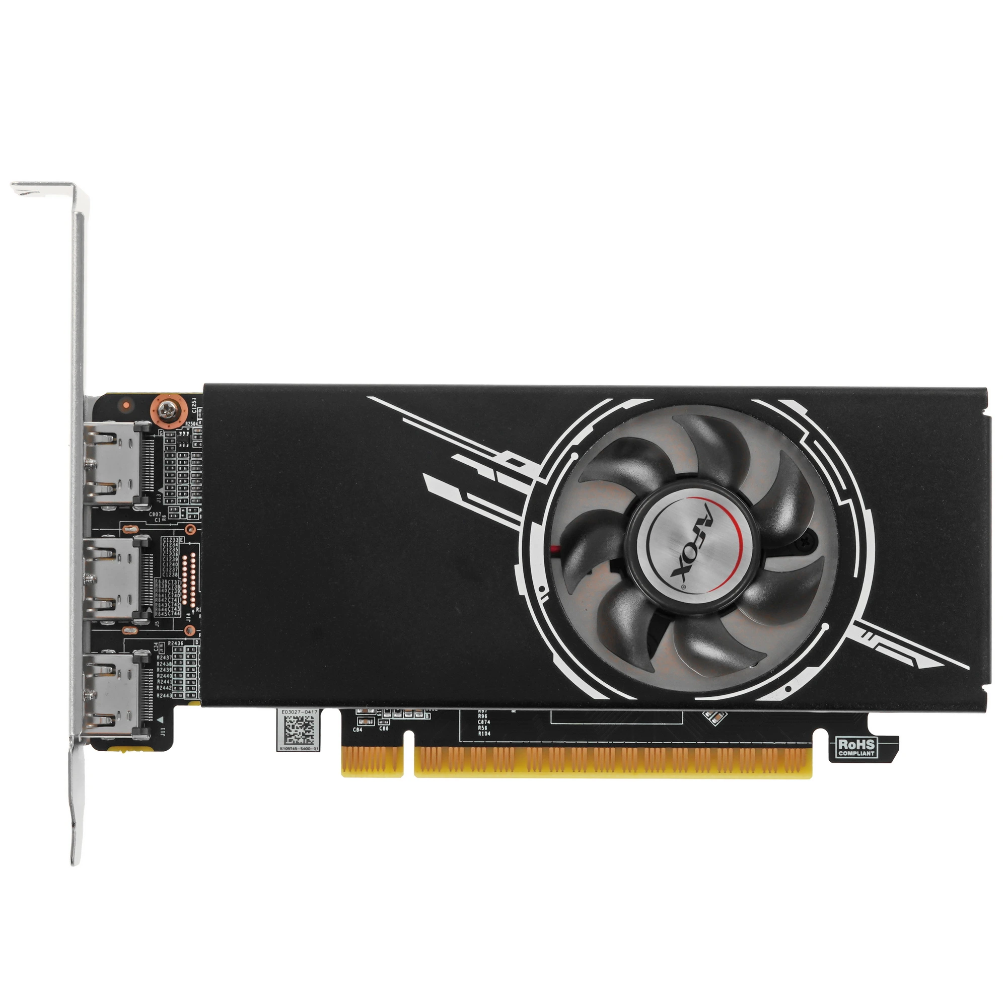 Видеокарта AFOX GeForce GTX 1050 Ti, 4 GB GDDR5, 128 bit, 3xHDMI, GPU 1291 MHz
