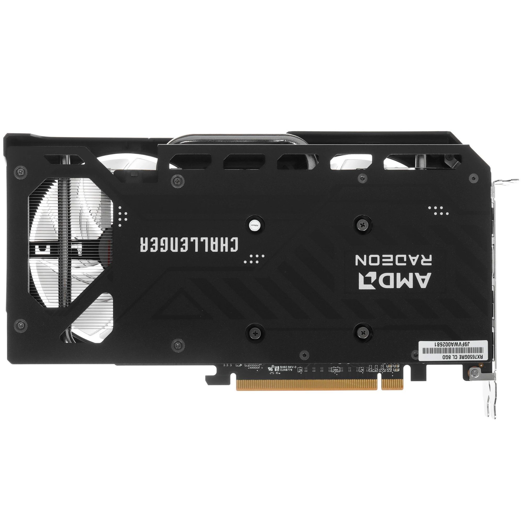 Видеокарта ASRock AMD Radeon RX 7650 GRE Challenger 8G OC, 8 GB GDDR6, 128 bit, 3xDisplayPort, HDMI, GPU 2350 MHz, фото2