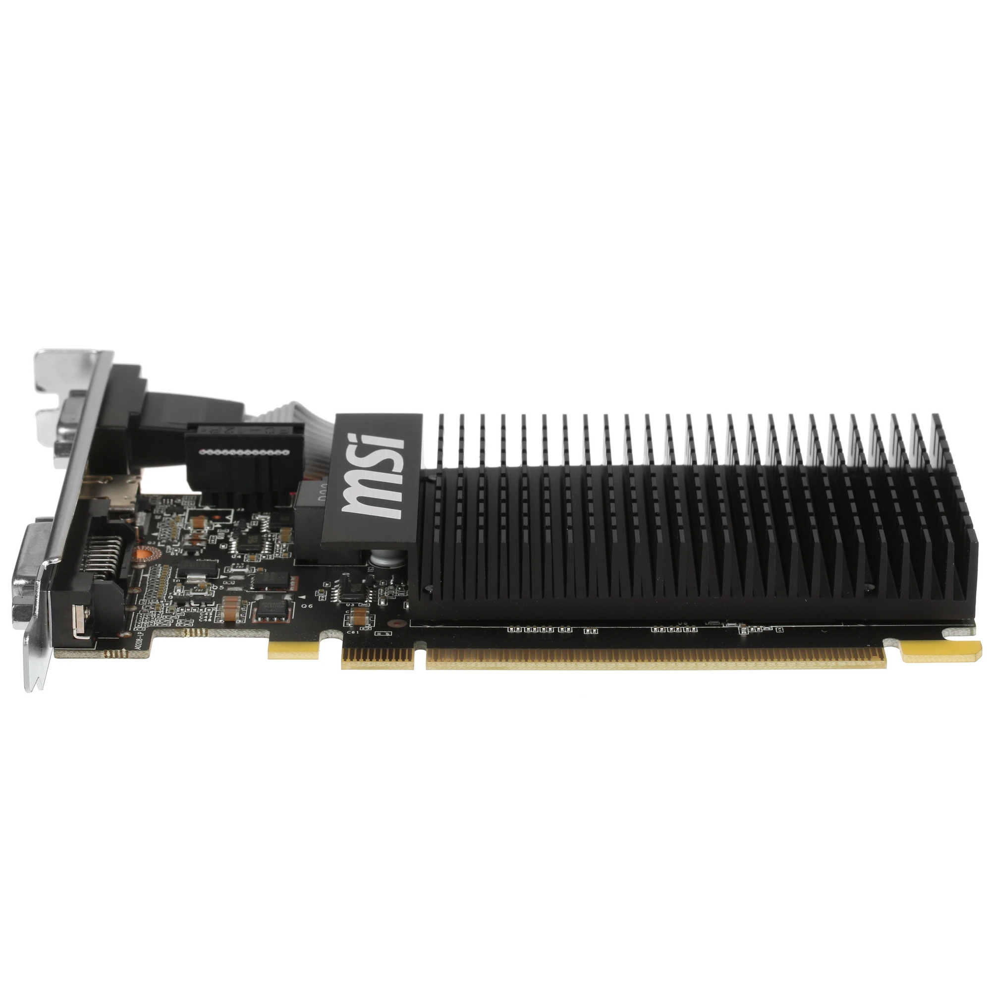 Видеокарта MSI GeForce GT 710, 2 GB DDR3, 64 bit, HDMI, DVI-D, VGA, GPU 954 MHz, фото4