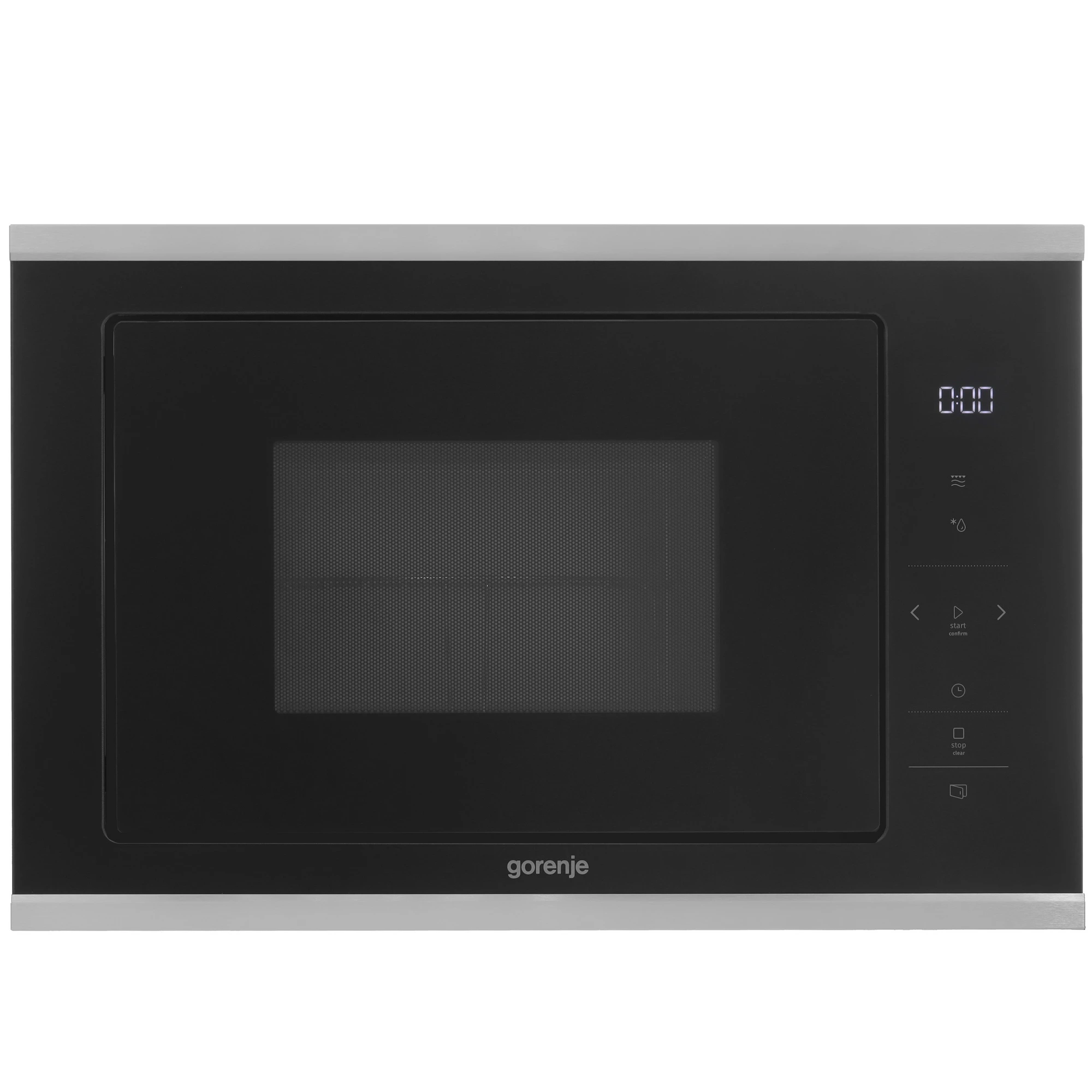 Встраиваемая микроволновая печь Gorenje BMX251SG2BG черный/серебристый, 25 л, 900 Вт, переключатели - сенсор, фото4