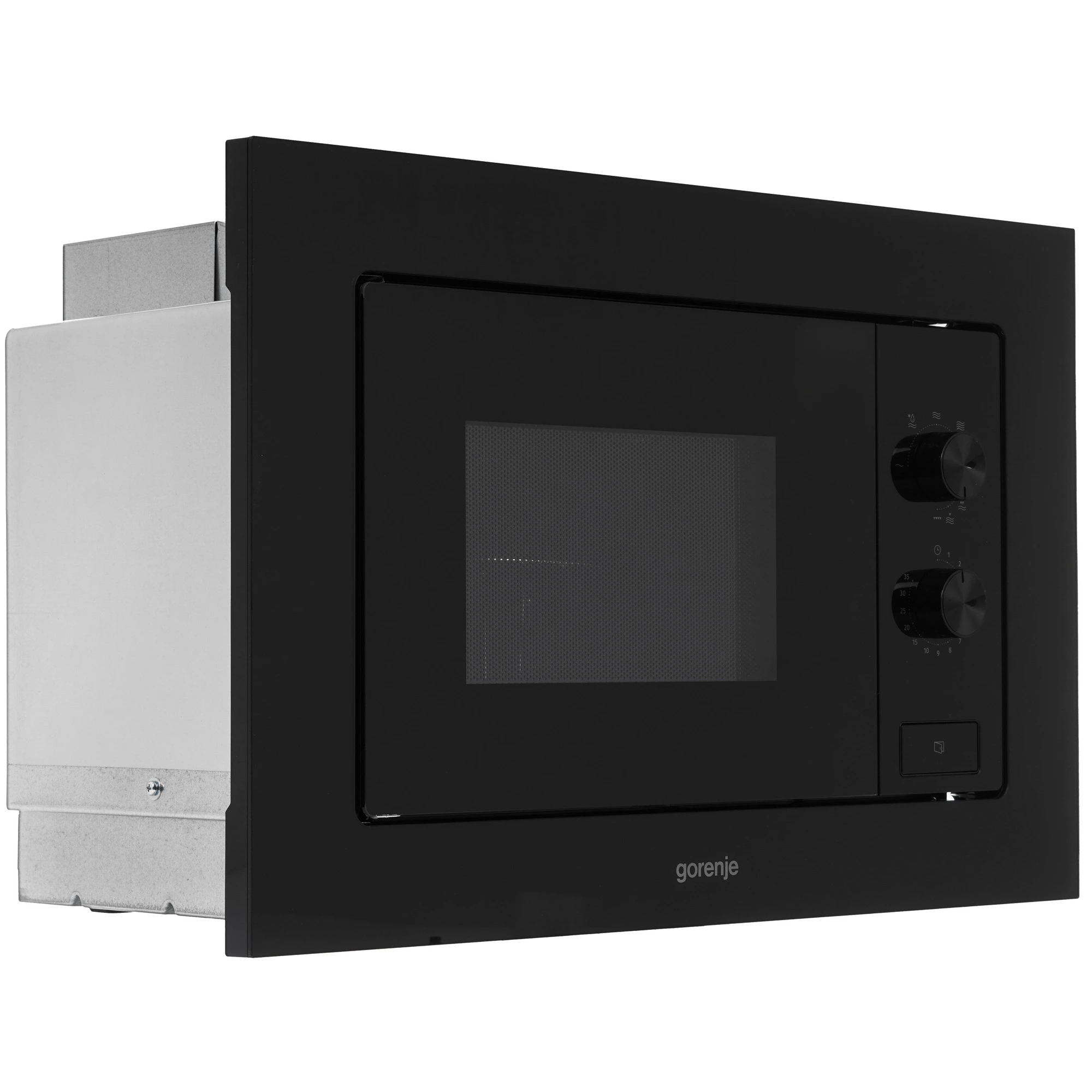 Встраиваемая микроволновая печь Gorenje BM201EG1BG черный, 20 л, 800 Вт, переключатели - поворотный механизм, фото7