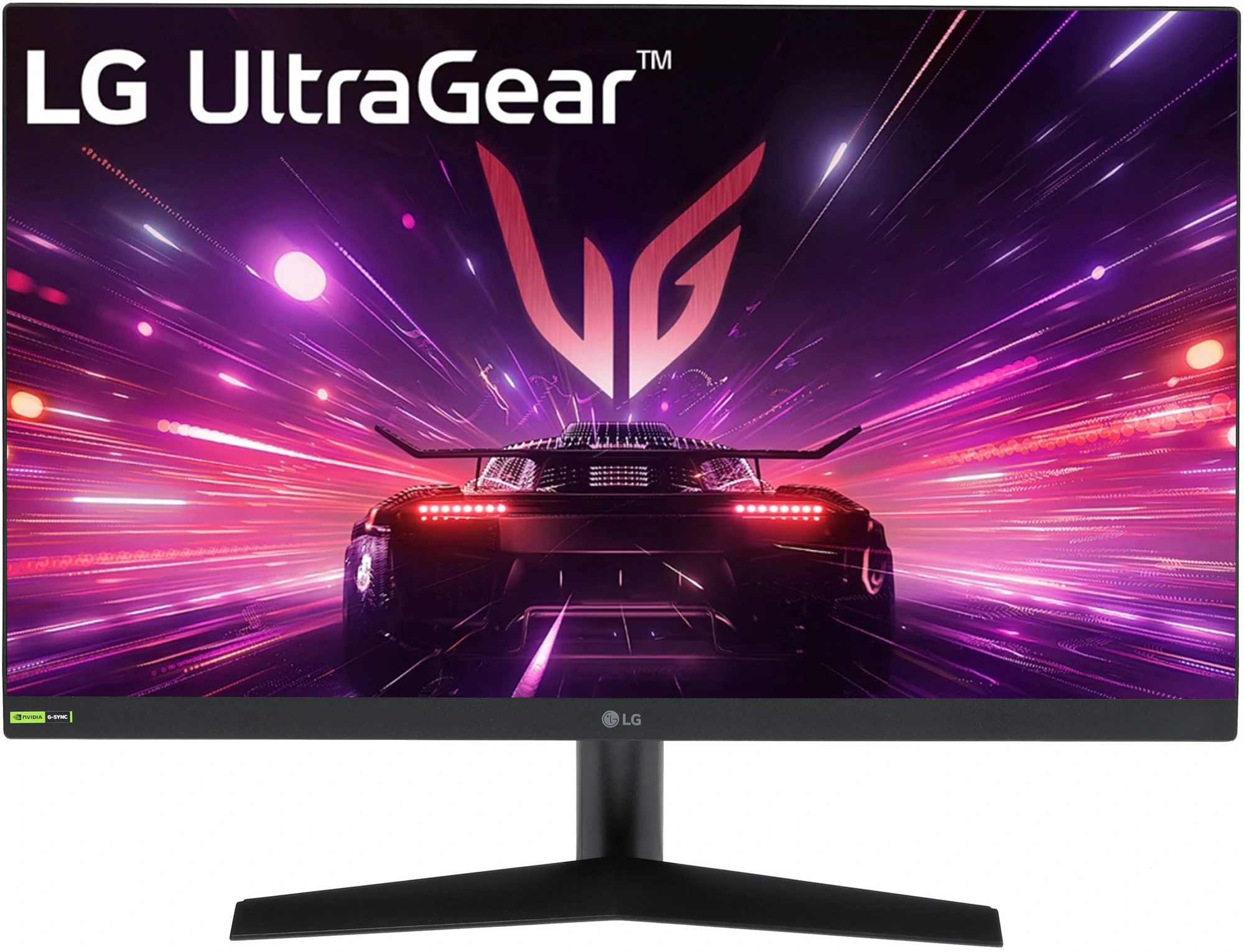 Монитор 23.8" LG UltraGear 24GS60F-B IPS 1920x1080, 180 Гц, 1 мс, 16:9, HDR10, 300 кд/м², DisplayPort, HDMI 2.0, Flicker Free, Low Blue Light, трехсторонний безрамочный дизайн, черный