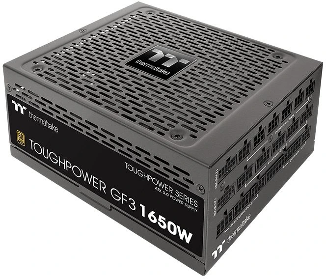 Блок питания Thermaltake Toughpower GF3 1650W Gen.5,, 1650Вт, 80+ Titanium, 140мм, модульный, черный, вид 11