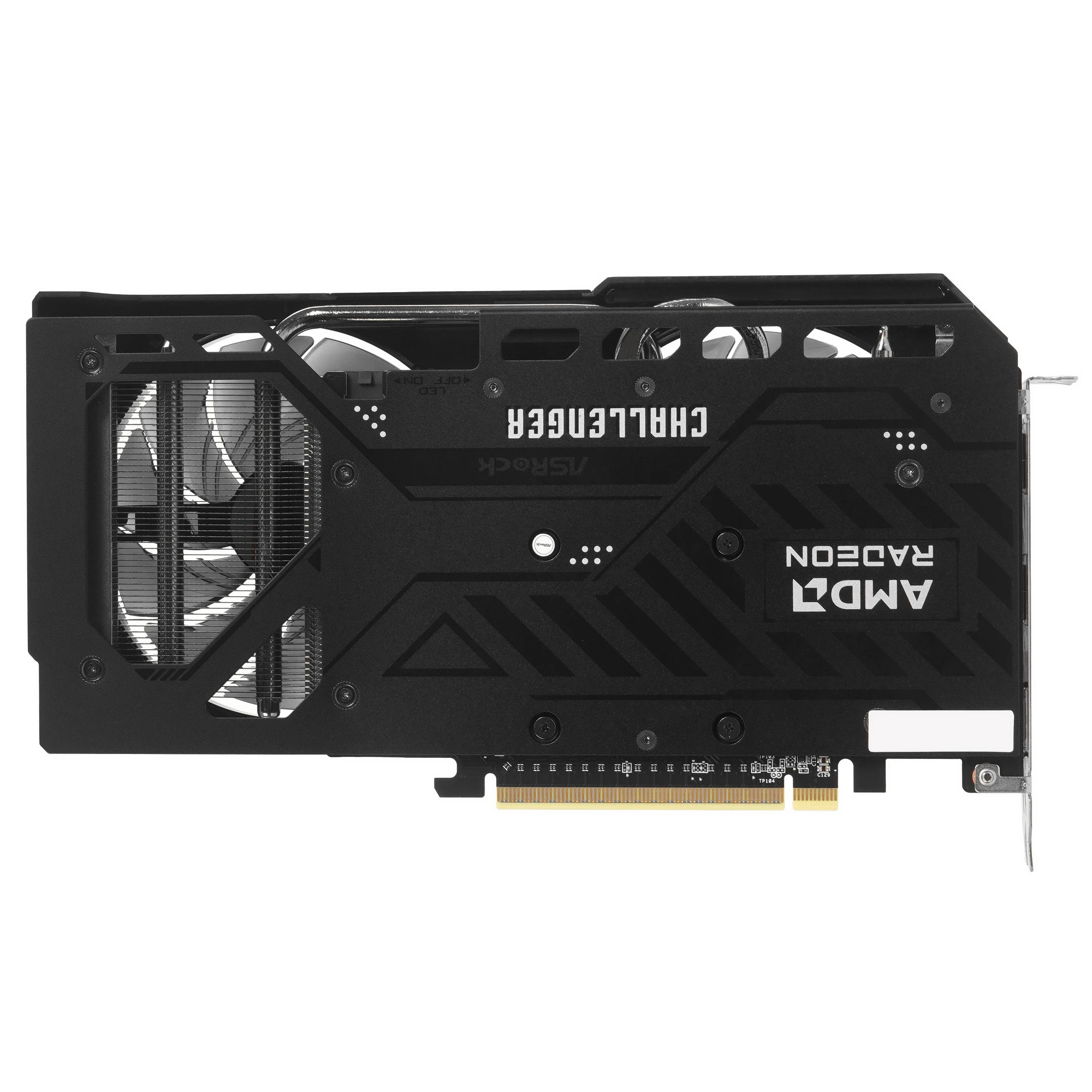 Видеокарта ASRock AMD Radeon RX 9060 Challenger, 8 GB GDDR6, 128 bit, 3xDisplayPort, HDMI, GPU 1500 MHz, фото3