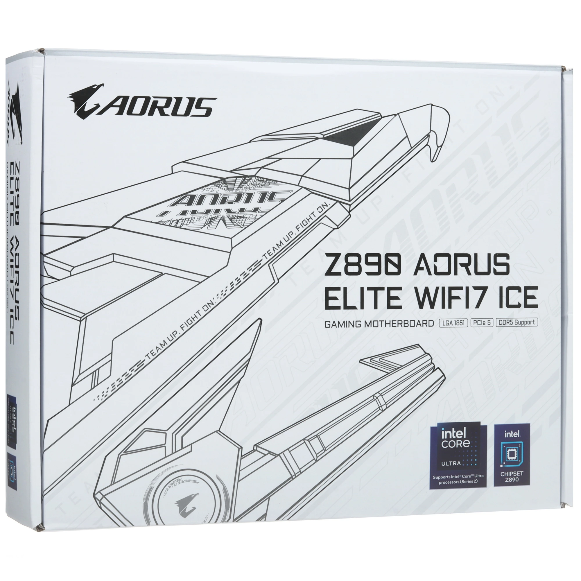 Материнская плата GIGABYTE Z890 AORUS ELITE WIFI7 ICE, LGA1851, Intel Z890, 4xDDR5, 4xSATA, 4xM.2, 1xPCIe 5.0 x16, DisplayPort, USB Type-C, 1x2.5Gb LAN, Thunderbolt, 2x3.5 мм, 7.1, ATX, фото12