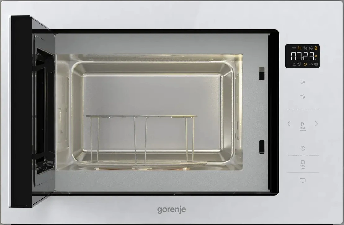 Встраиваемая микроволновая печь Gorenje BM251SG2WG белый, 25 л, 900 Вт, переключатели - сенсор, фото8