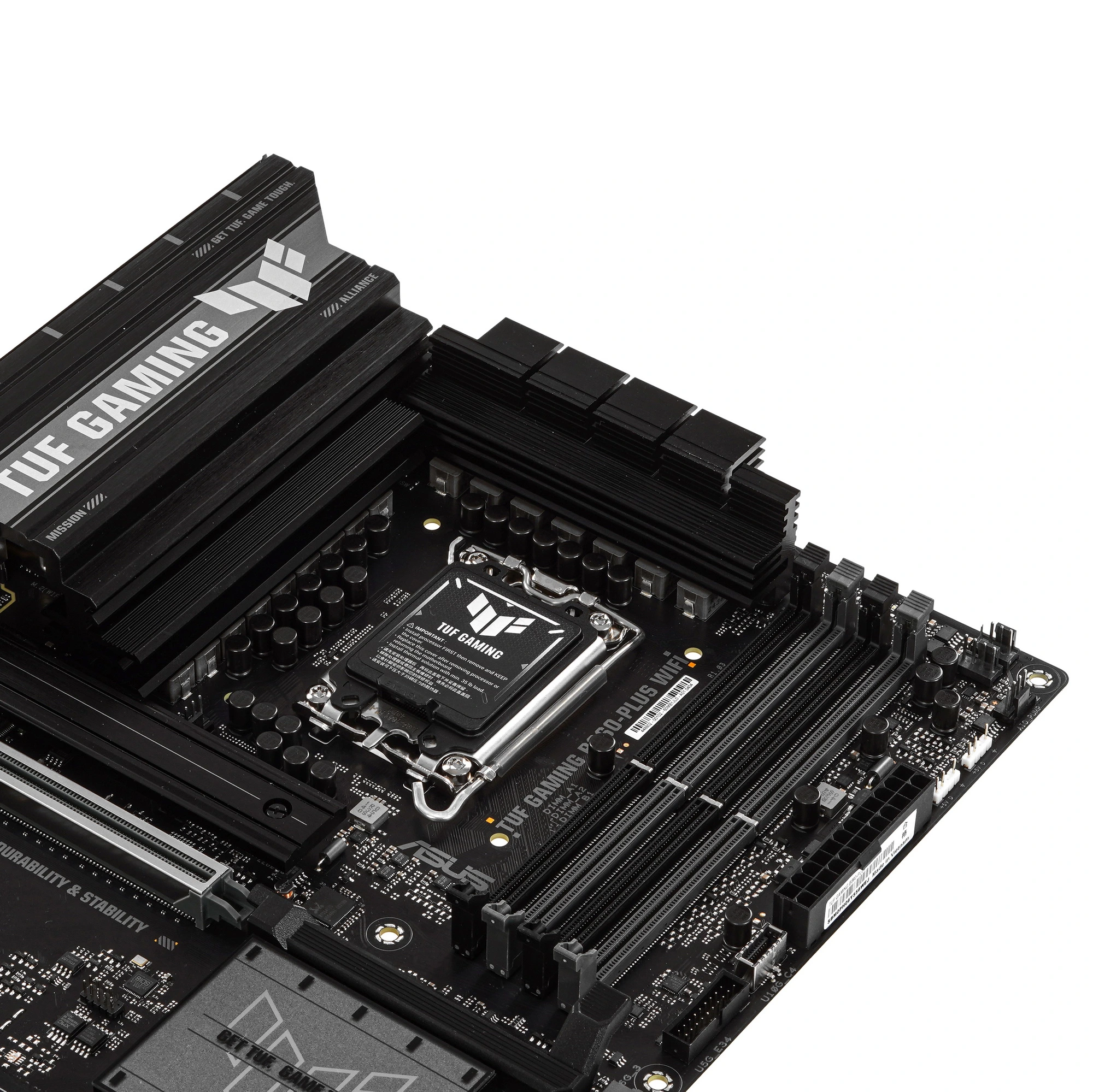 Материнская плата ASUS TUF GAMING B860-PLUS WIFI, LGA1851, Intel B860, 4xDDR5, 4xSATA, 3xM.2, 1xPCIe 5.0 x16, DisplayPort, HDMI, USB Type-C, 1x2.5Gb LAN, 5x3.5 мм, 7.1, ATX, фото5