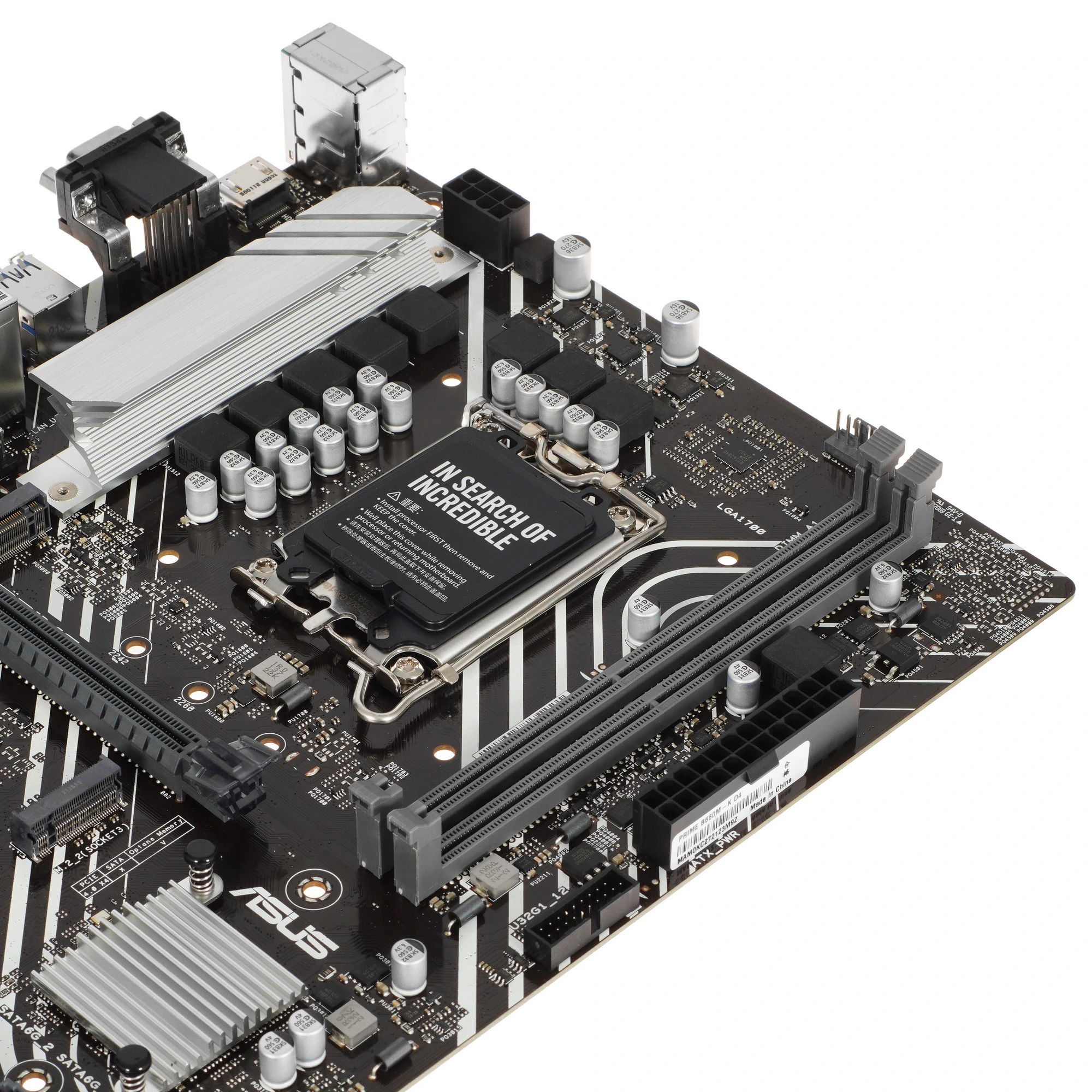 Материнская плата ASUS PRIME B660M-K D4, LGA1700, Intel B660, 2xDDR4, 4xSATA, 2xM.2, 1xPCIe 4.0 x16, 2xPCIe x1, HDMI, D-Sub, 1x1Gb LAN, 3x3.5 мм, 7.1, microATX, фото5