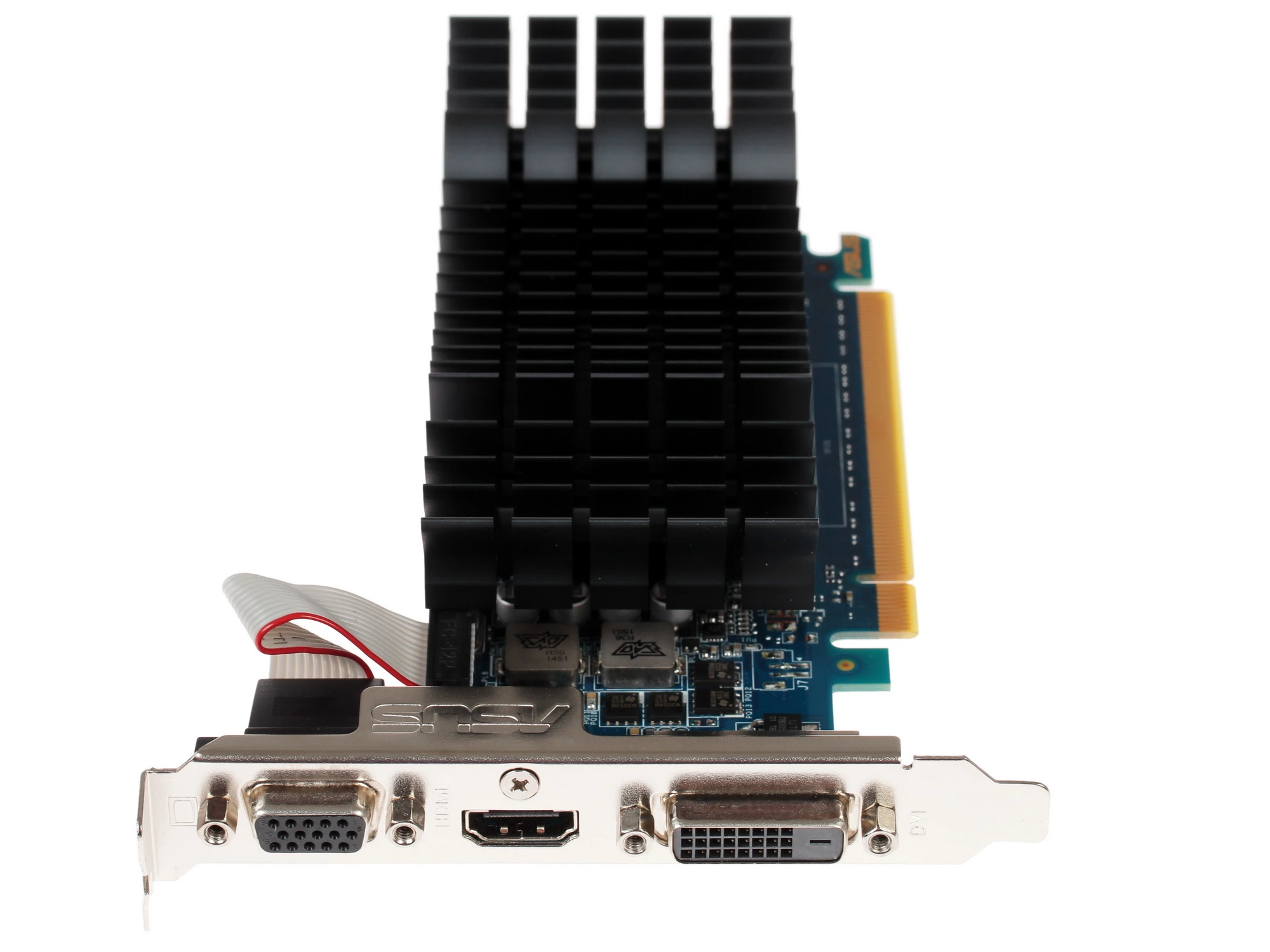Видеокарта Asus GeForce GT 730, 2 GB GDDR5, 64 bit, HDMI, DVI-D, VGA, GPU 902 MHz, фото3