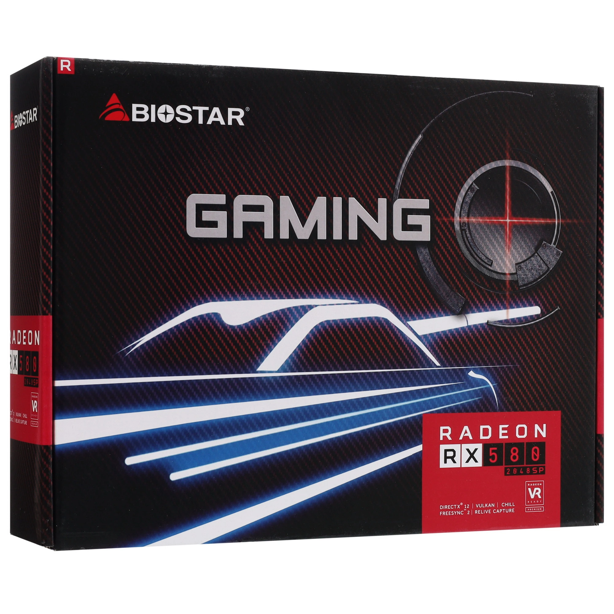 Видеокарта Biostar AMD Radeon RX 580 2048SP, 8 GB GDDR5, 256 bit, 2xDisplayPort, HDMI, GPU 1244 MHz, фото8