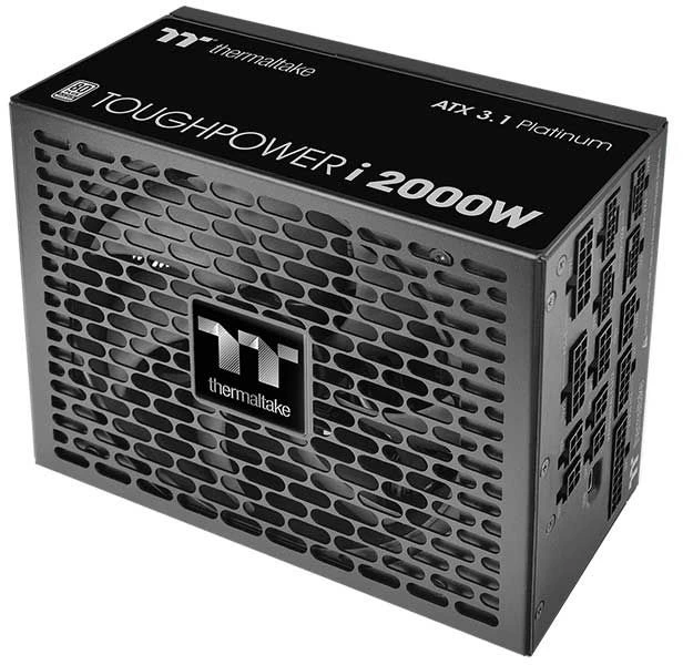 Блок питания Thermaltake Toughpower i2000W, 2000Вт, 80+ Platinum, 140мм, модульный, черный, вид 10
