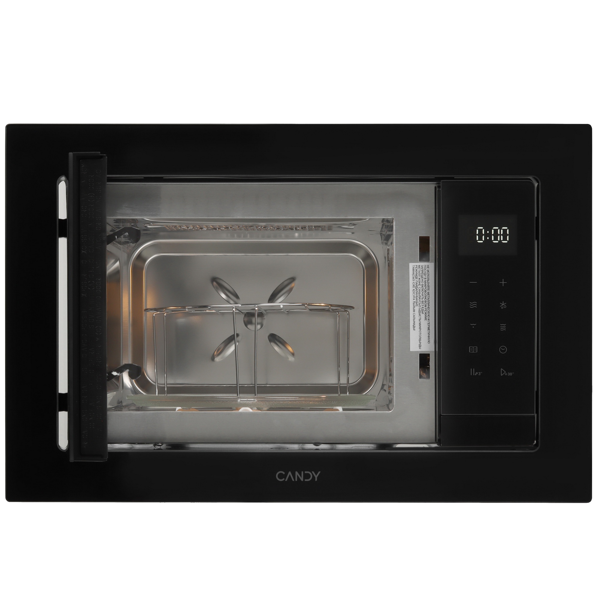 Встраиваемая микроволновая печь Candy CMXBTG218B черный, 21 л, 800 Вт, переключатели - сенсор, фото12