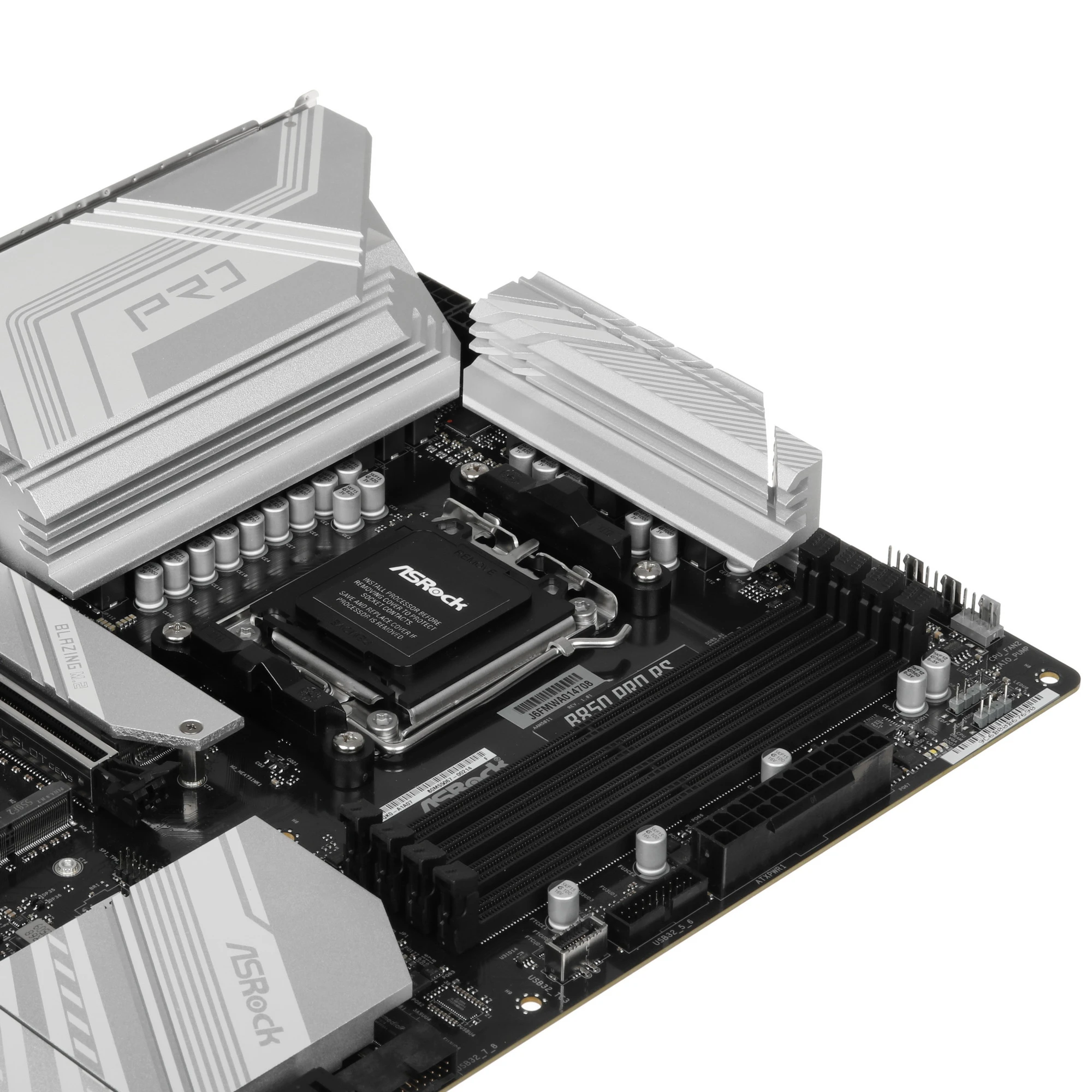 Материнская плата ASRock B850 PRO RS, AM5, AMD B850, 4xDDR5, 4xSATA, 4xM.2, 1xPCIe 5.0 x16, 1xPCIe 4.0 x4, 1xHDMI, 1xUSB-C, 1x2.5Gb LAN, 1xUSB-C 10Gbps, 1xUSB-C 5Gbps, 4xUSB-A 5Gbps, 6xUSB-A 2.0, 3x3.5 мм, 7.1, ATX, фото7