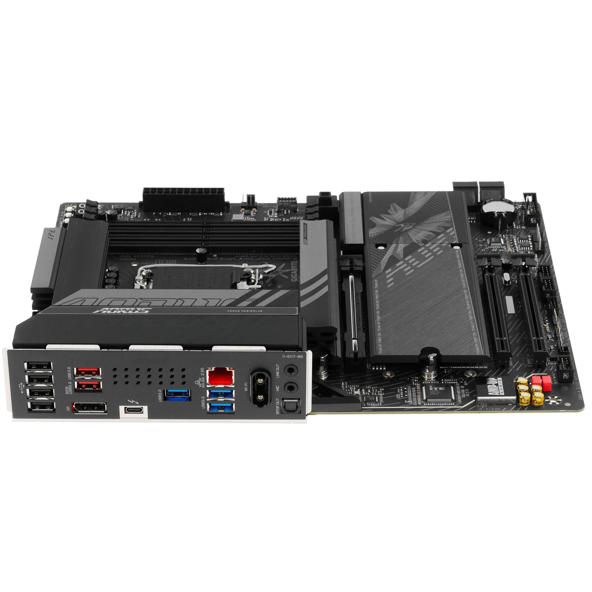 Материнская плата GIGABYTE Z890 AORUS ELITE WIFI7, LGA1851, Intel Z890, 4xDDR5, 4xSATA, 4xM.2, 1xPCIe 5.0 x16, DisplayPort, USB Type-C, 1x2.5Gb LAN, Thunderbolt, 2x3.5 мм, 7.1, ATX, фото6