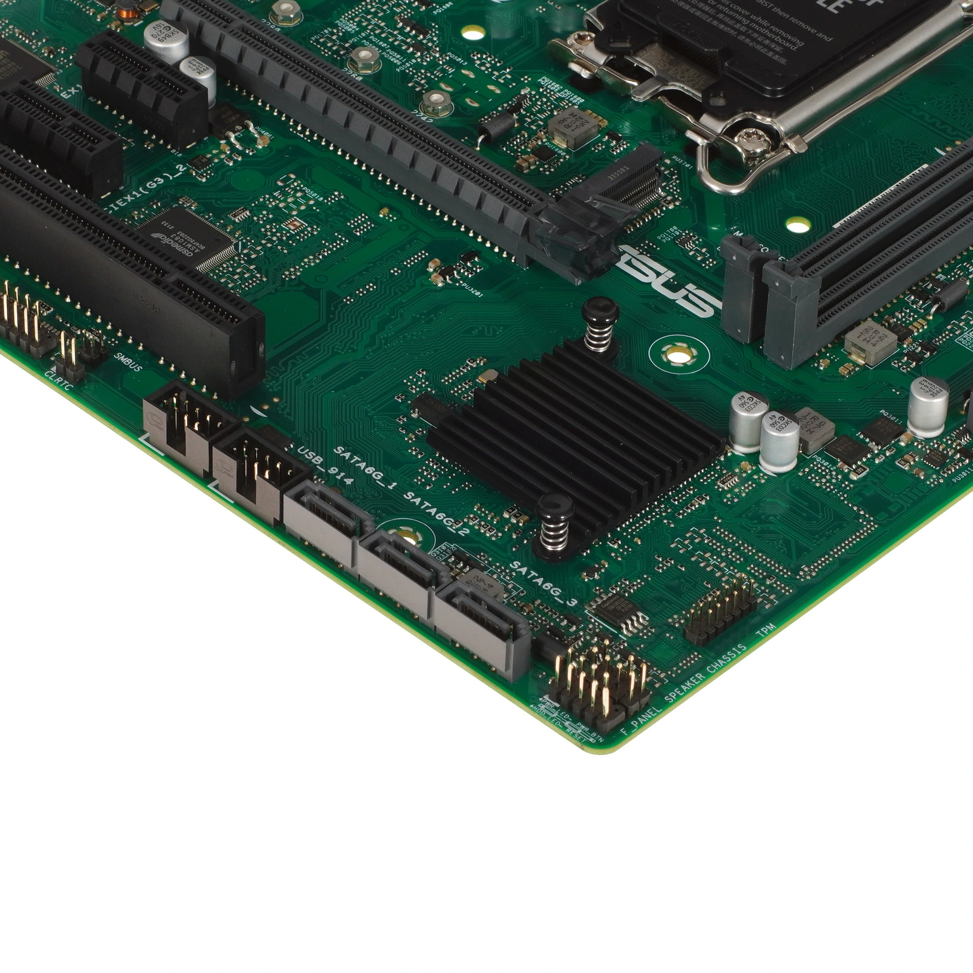 Материнская плата ASUS Pro H610M-C D4-CSM, LGA 1700, Intel H610, 2xDDR4, 4xSATA, 1xM.2, 1xPCI-E 4.0 x16, 1xPCI, 1xDP, 1xHDMI, 1xVGA, 1x 1Gb LAN, 2xUSB-A 2.0, 2xUSB-A 3.2 Gen 1, 3x3.5 мм, 7.1, Micro-ATX, фото5