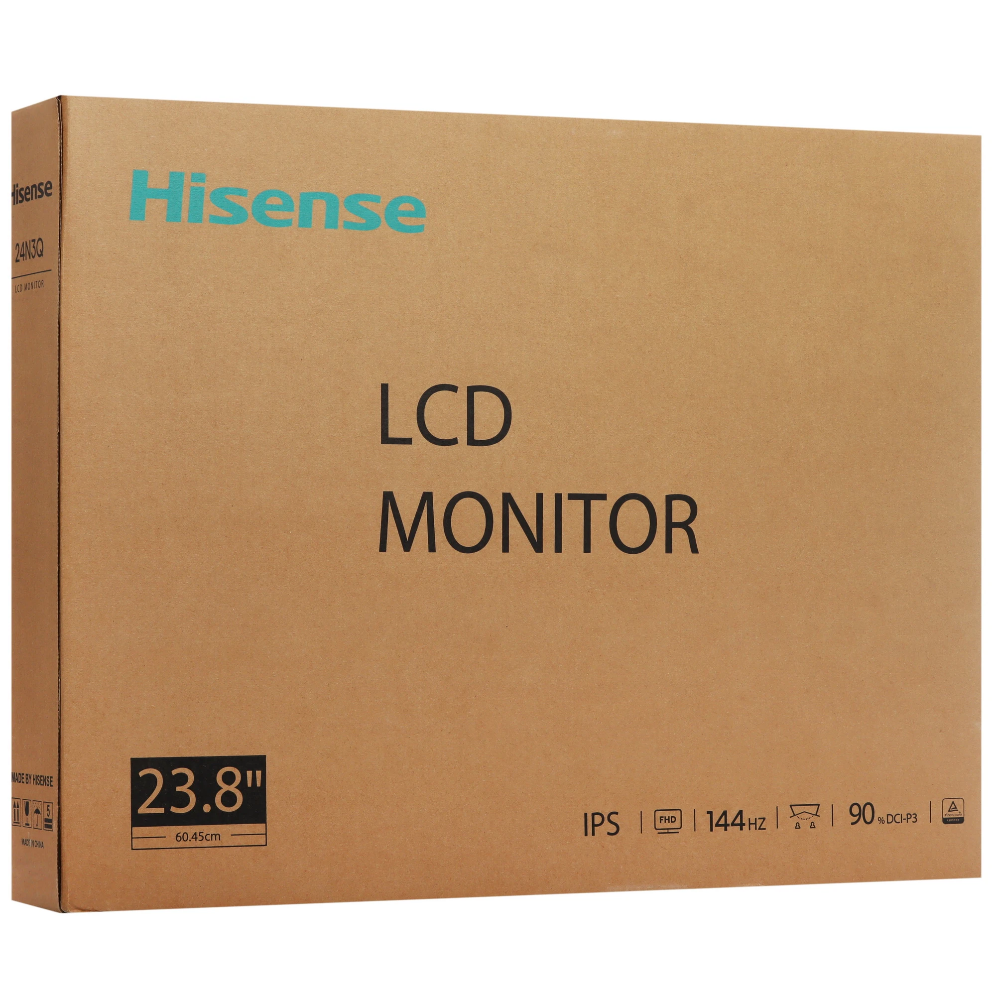 Монитор 23.8' Hisense 24N3Q IPS 1920x1080, 144 Гц, 5 мс, 16:9, 250 кд/м², HDMI 1.4, VGA, черный, фото13