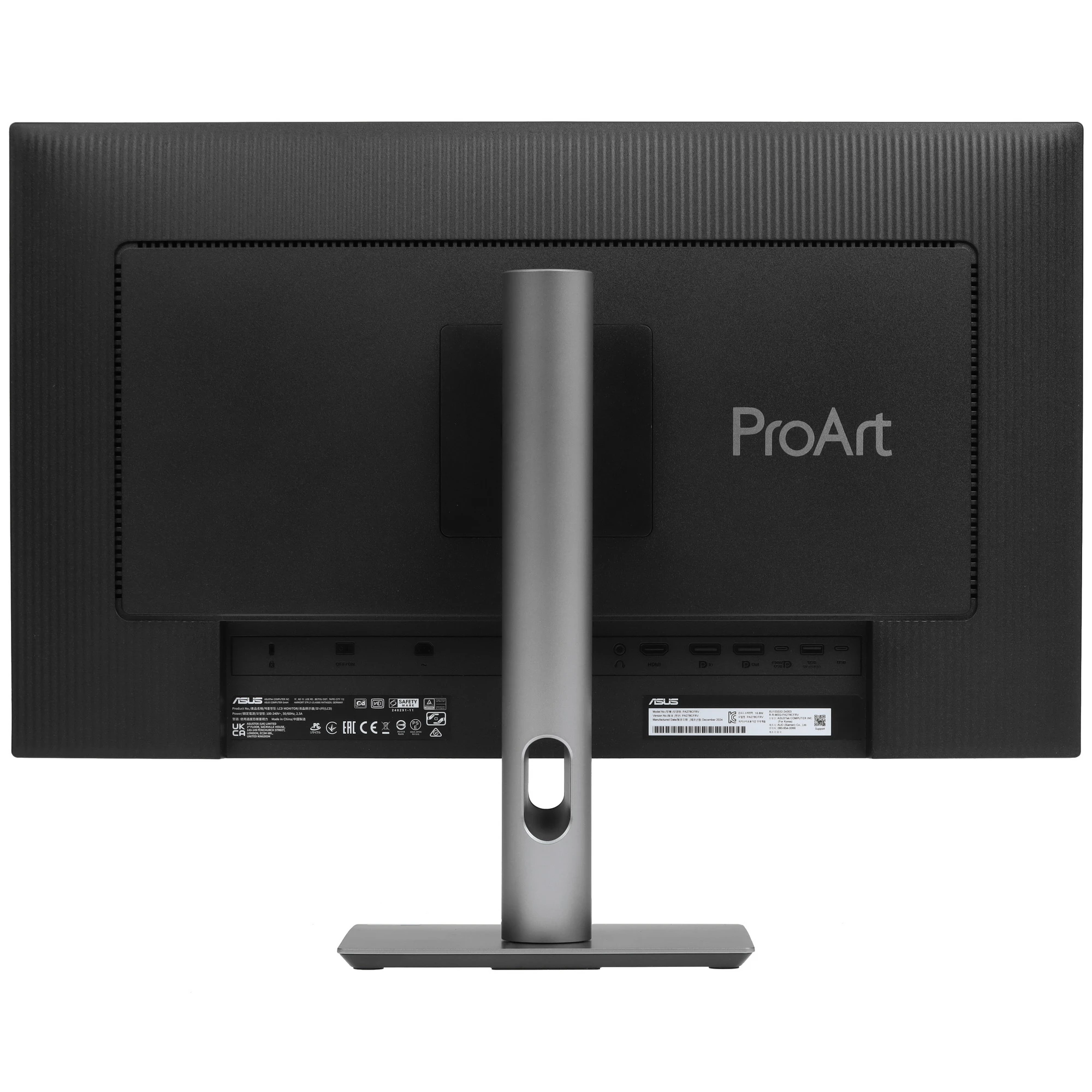 Монитор 27' ASUS ProArt PA278CFRV IPS 2560x1440, 100 Гц, 5 мс, 16:9, 400 кд/м², DP 1.4, HDMI 2.0, USB-C, 3xUSB 3.0, 3.5 Jack, динамики (2x2 Вт), HDR10, PIP, черный, фото14
